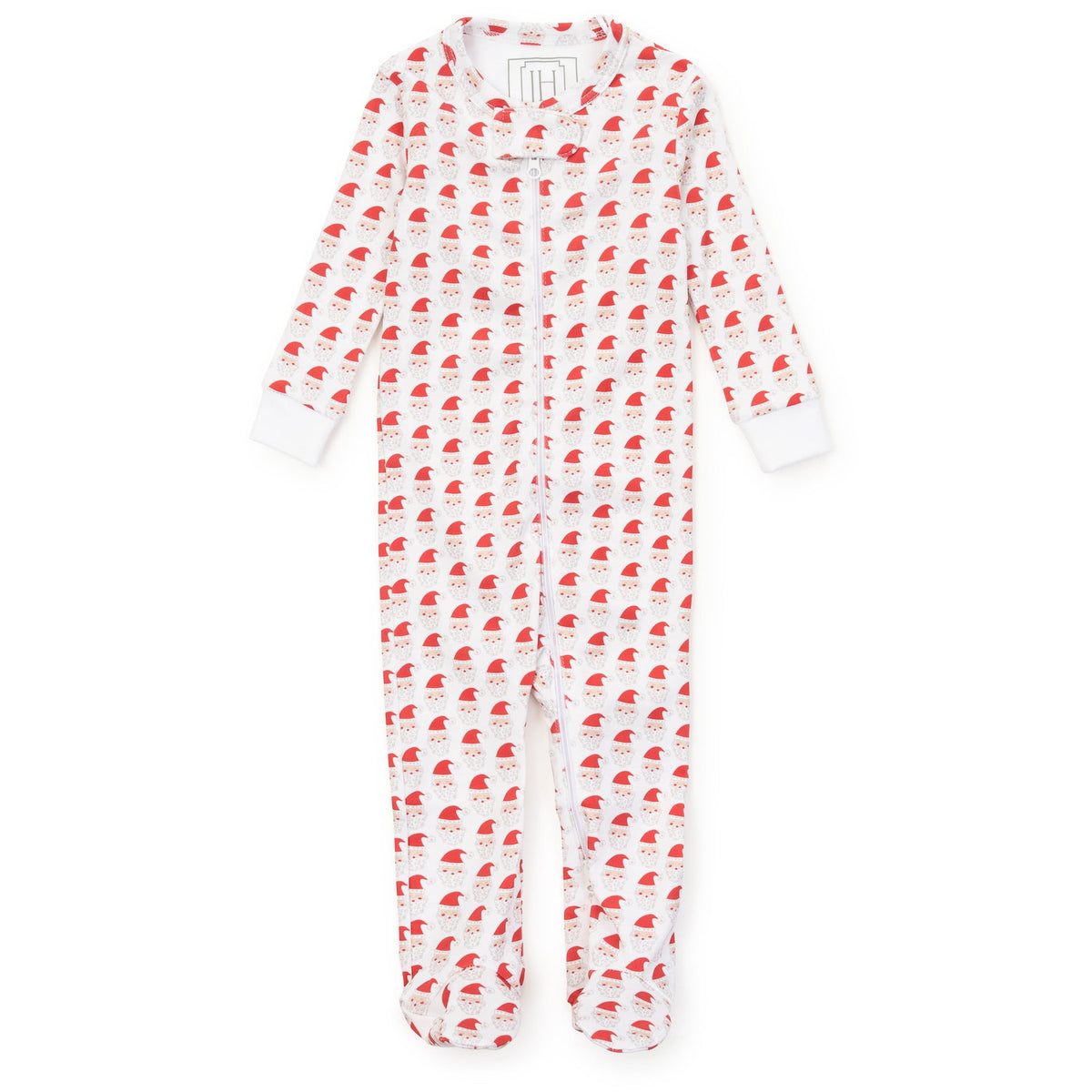 Parker Zipper Pajama Whimsical Santa