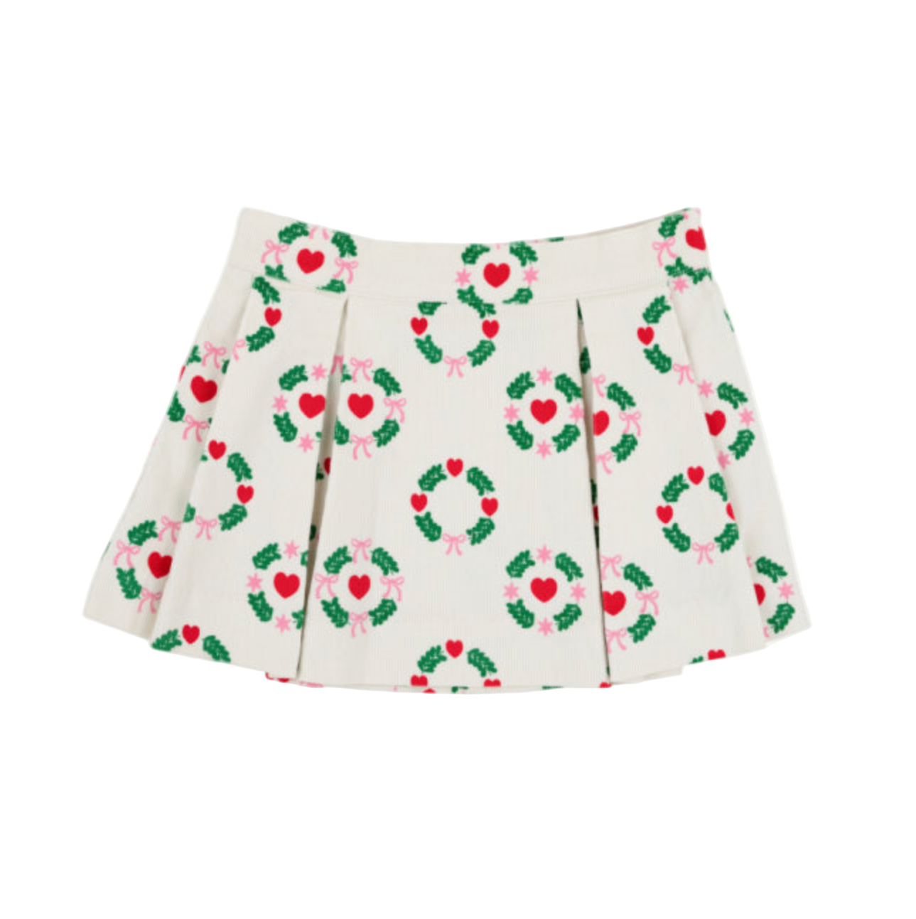 Parson Pleated Skirt Corduroy Rollins Wreaths