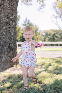 Patriotic Boy Sun Bubble