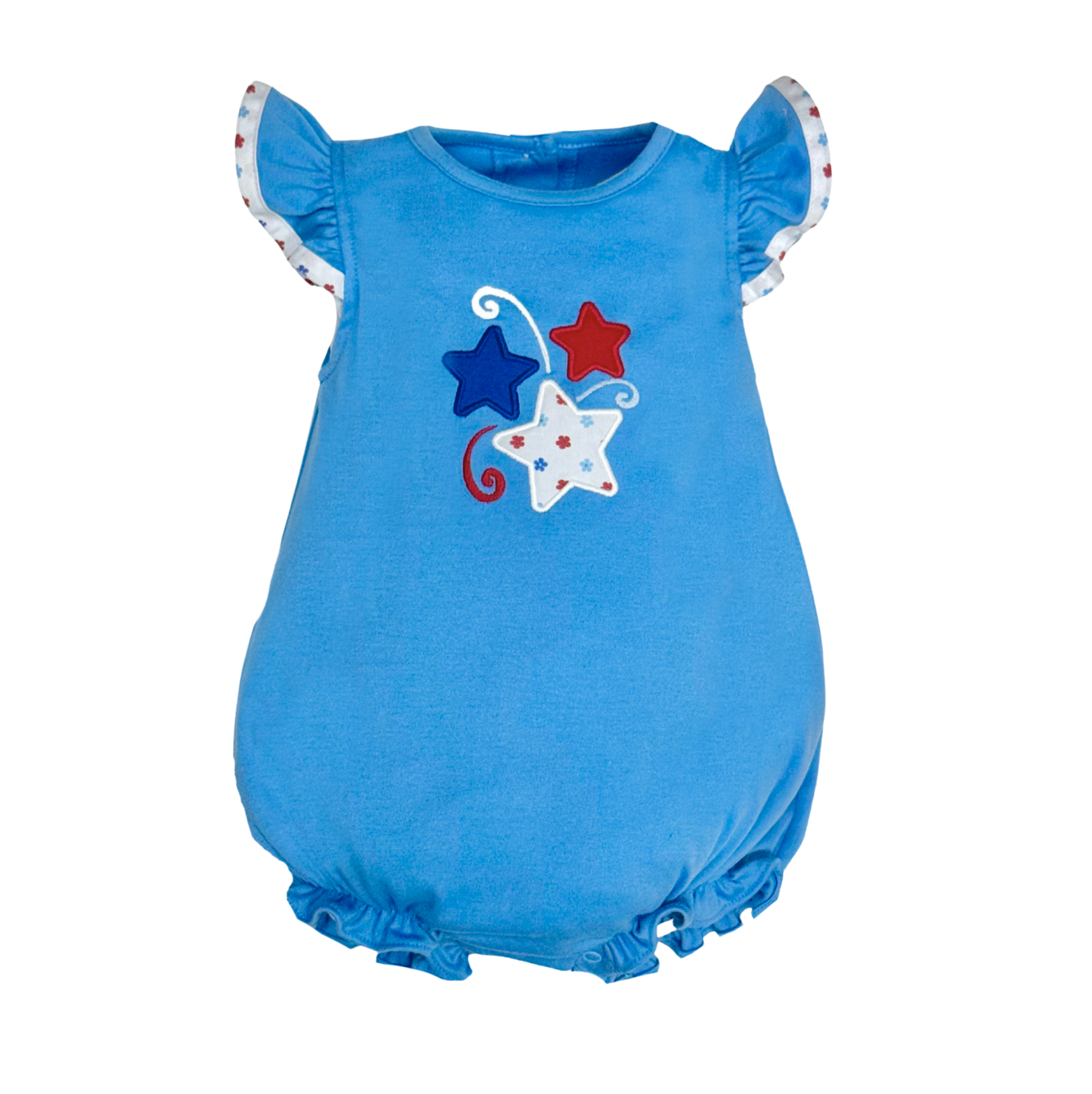 Patriotic Star Angel Sleeve Bubble