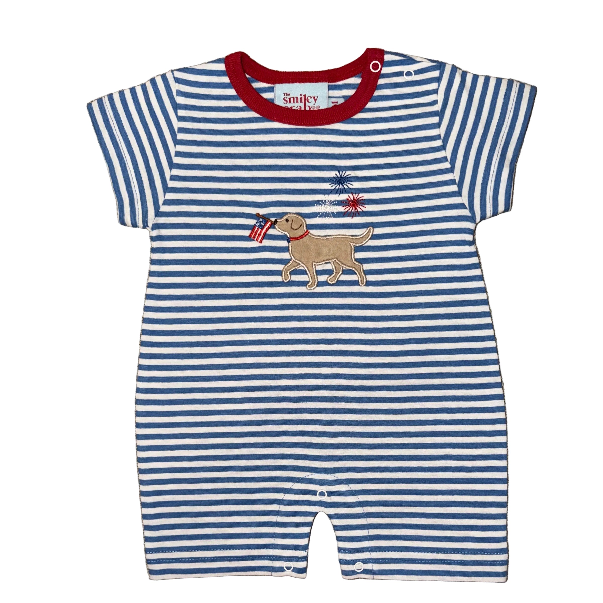 Patriotic Puppy Romper