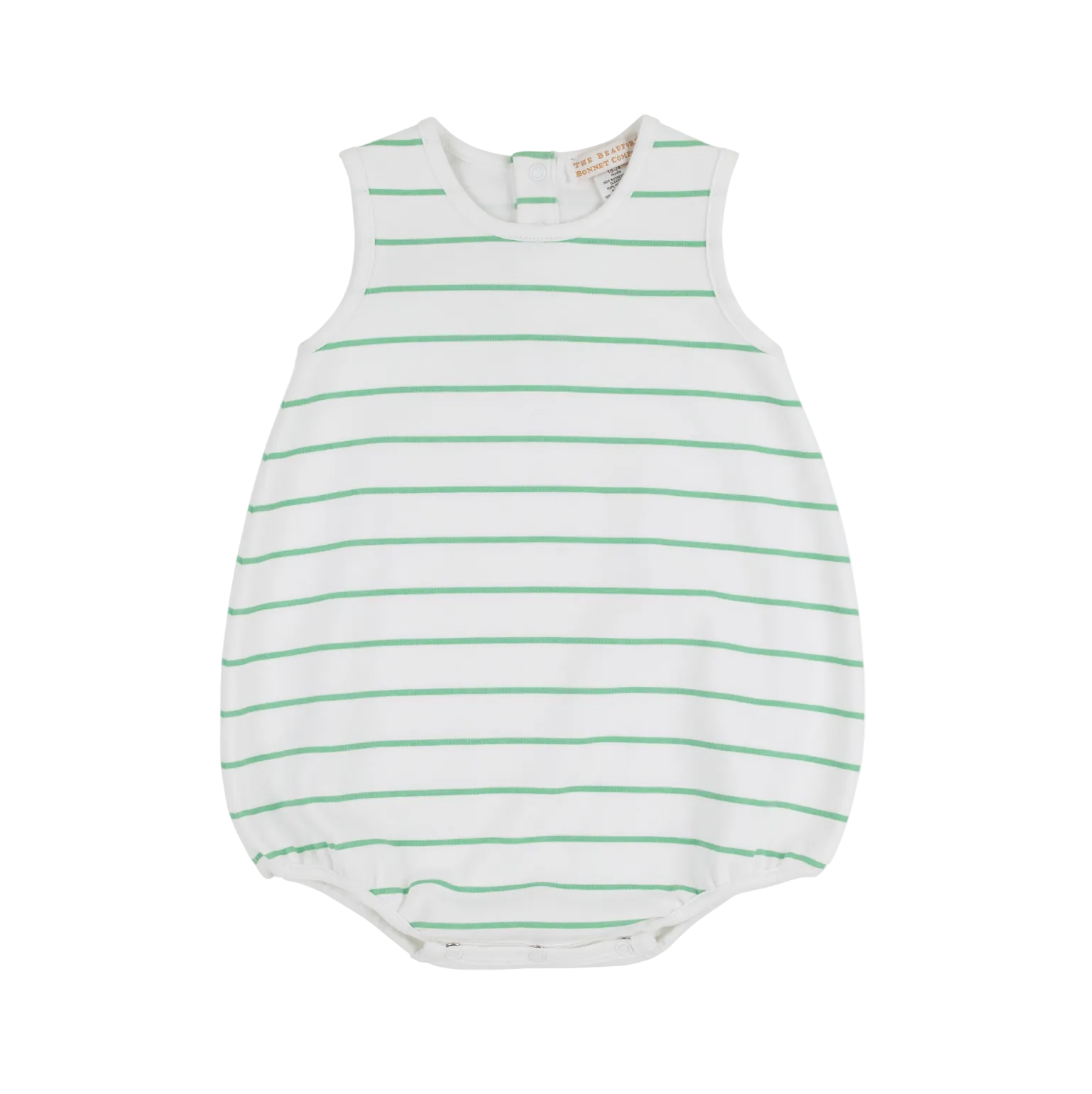 Patton Play Bubble Heavy Weight Pima Gibson Island Green Stripe Self