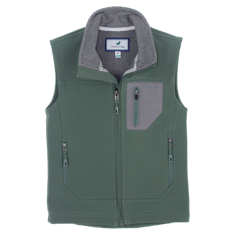 Peak Softshell Vest - Ivy