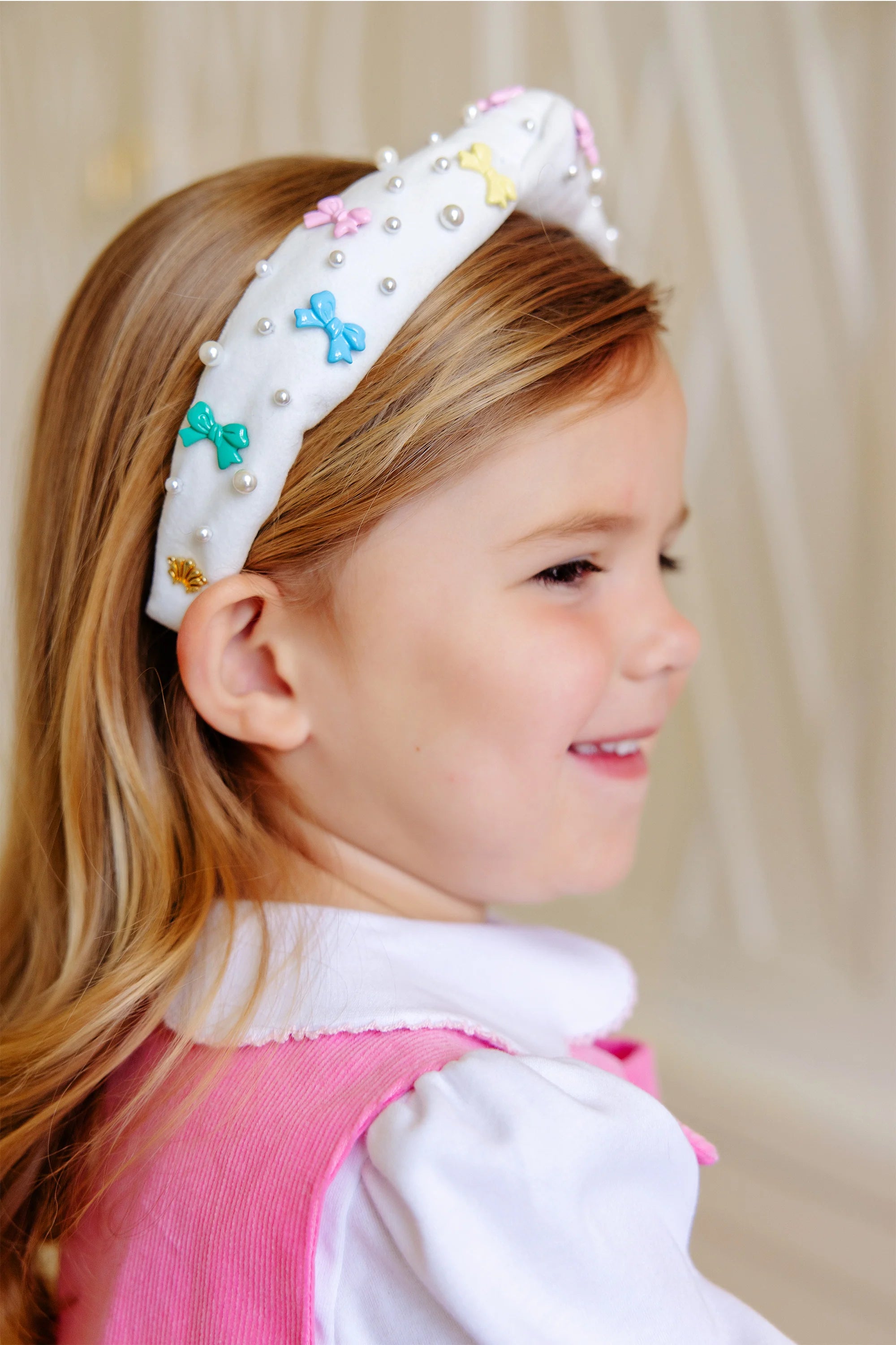 Pearl TBBC x LELE Kids Knotted Headband