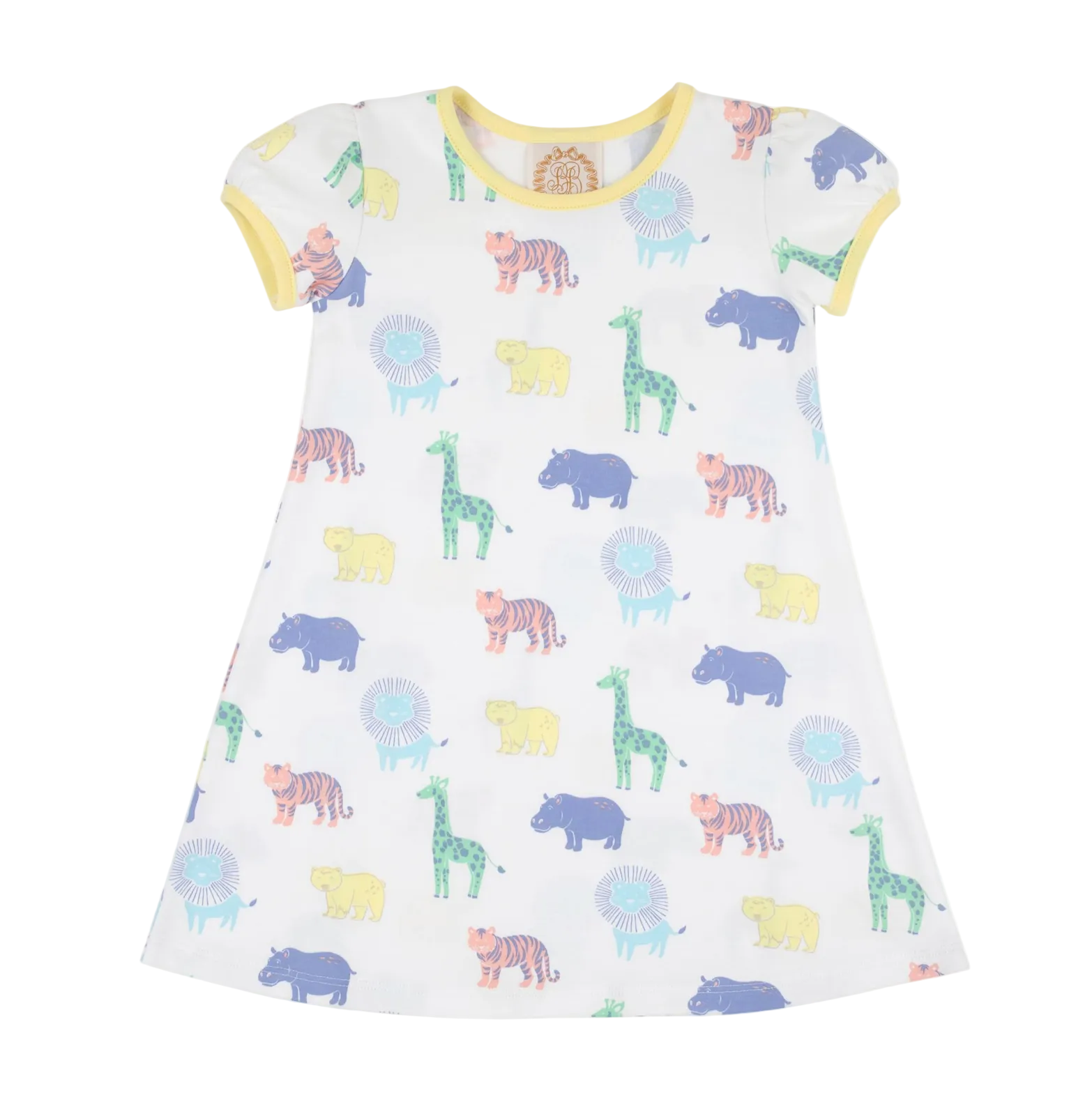 Penny's Play Dress Wittle Wild One Lake Worth Yellow