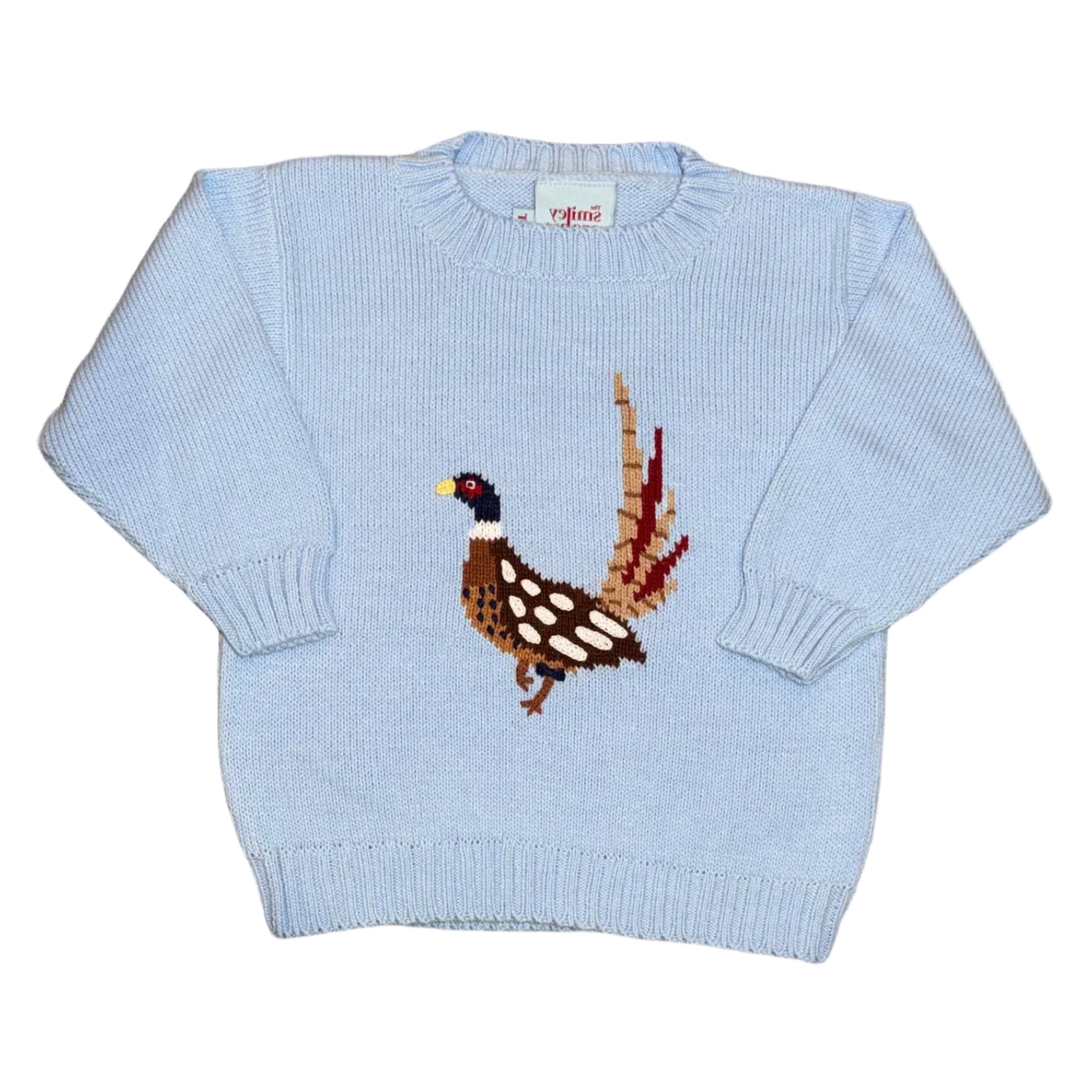 Pheasant Light Blue Sweater