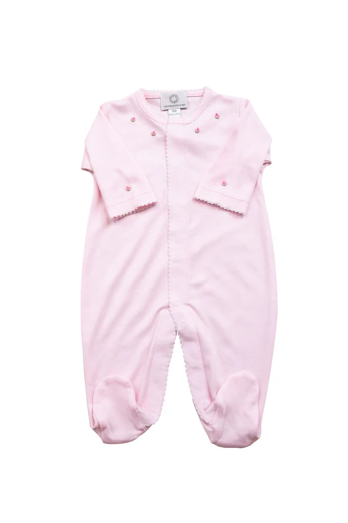 The Proper Peony Pima Footed Pajama - Pink