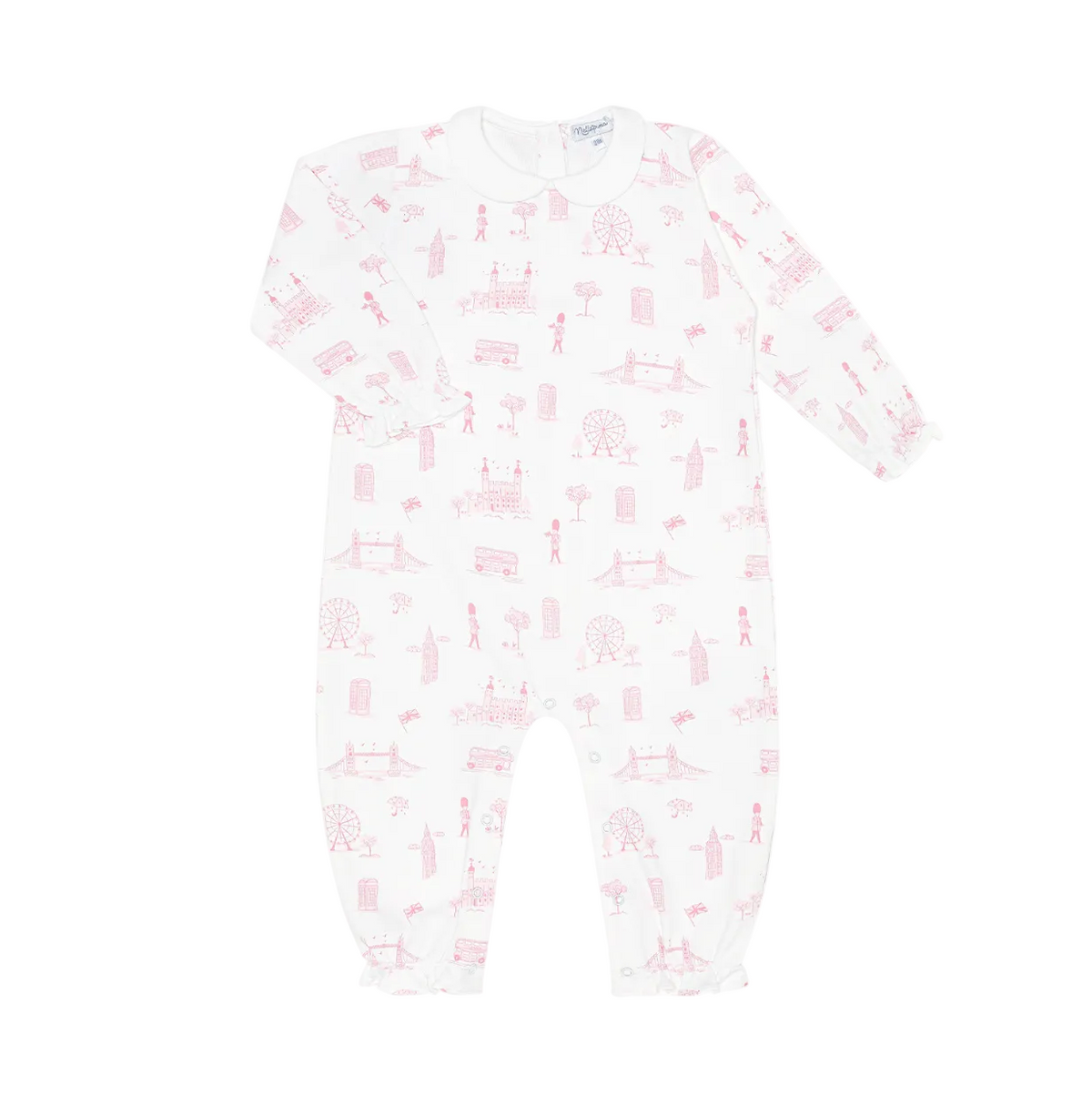Pink London Toile LS Romper