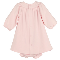 Pink Warm Winter Home Waves Dress