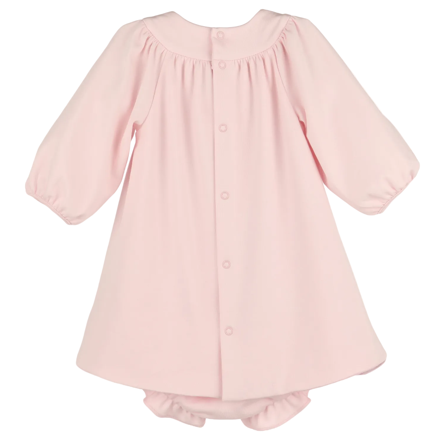 Pink Warm Winter Home Waves Dress