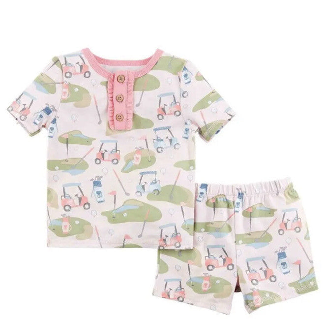 Pink Golf Pajamas