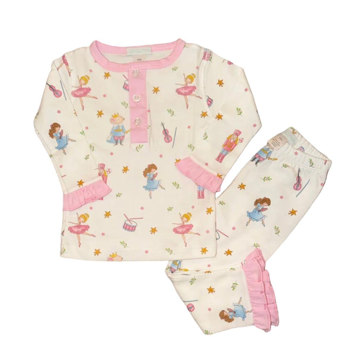 Pink Nutcracker LS Pajamas