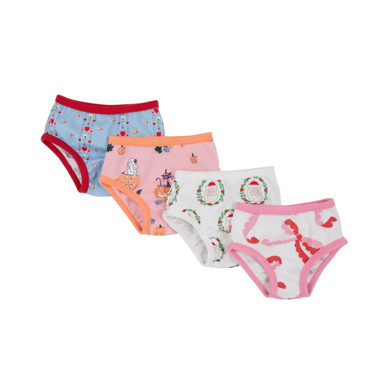Pippy's Underpinnings Set 4 Pack Assorted Prints (Fall)