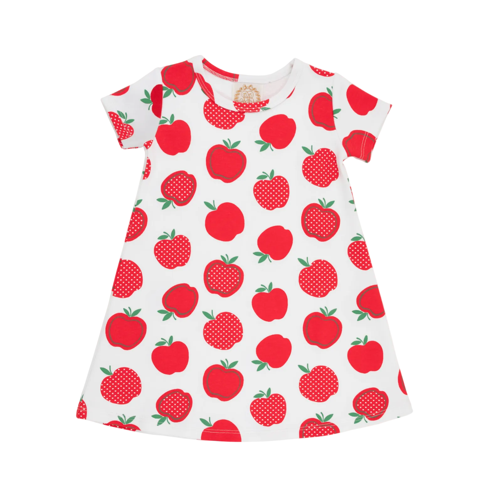 Polly Play Dress Short Sleeve Ardsley Park Apple