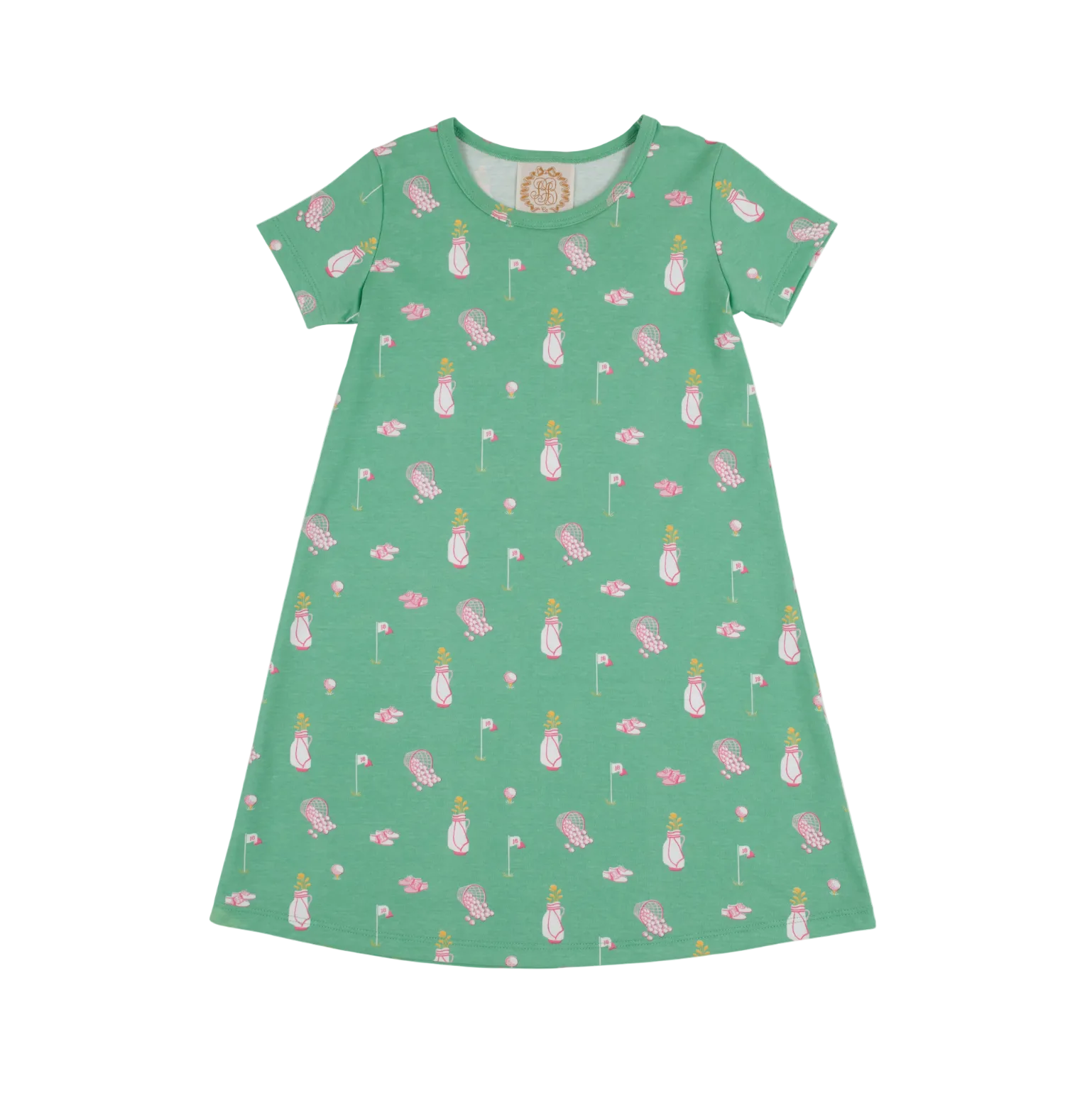 Polly Play Dress Short Sleeve Clubhouse Couture (Pier Party Pink)