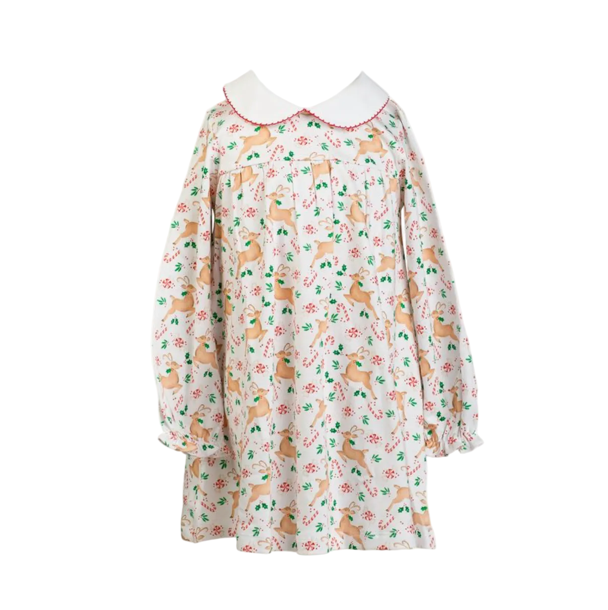 PRE-ORDER Prancer LS Yoke Dress