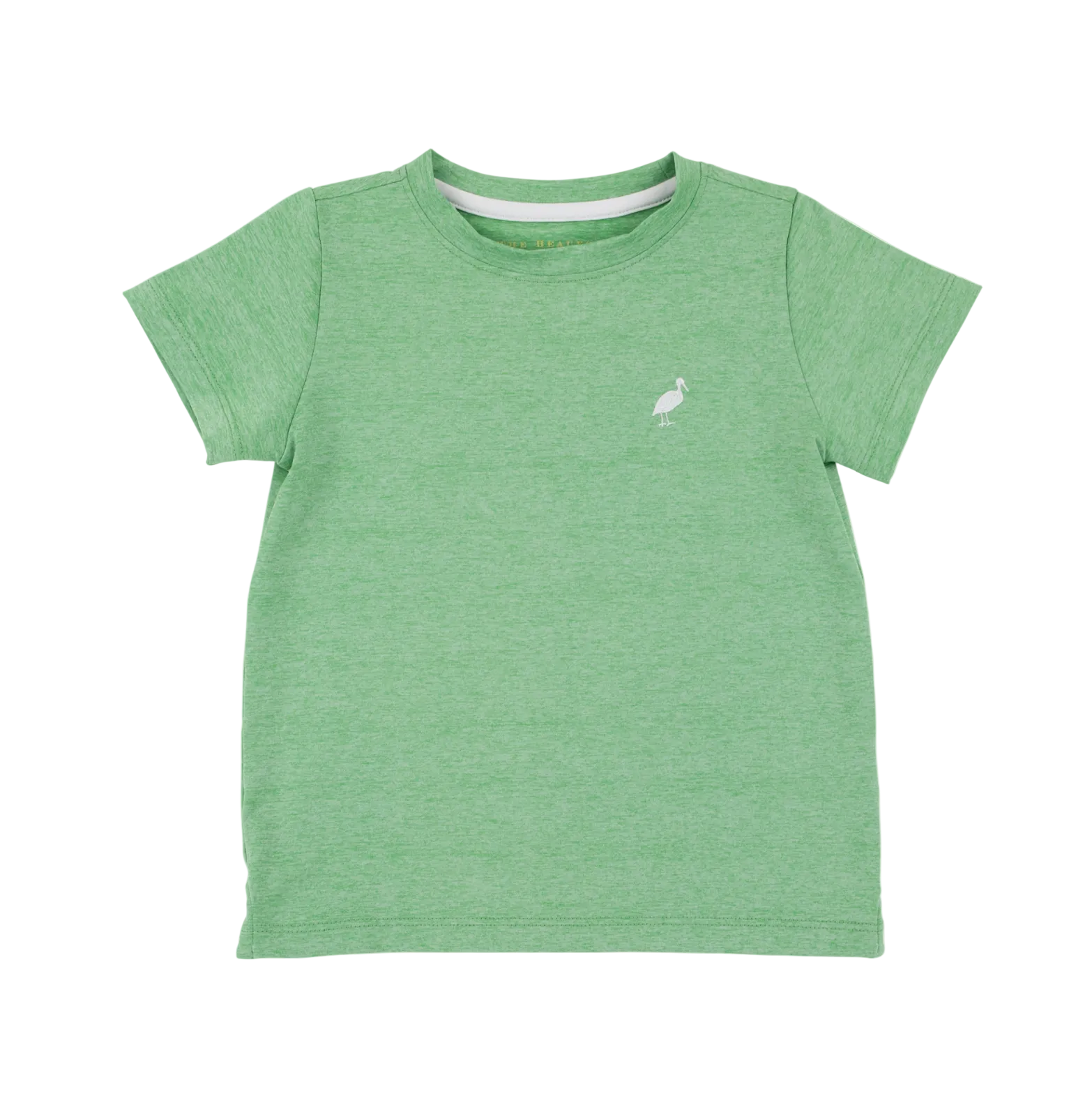 Prepletic Carter Crewneck Grafton Green (Heathered)/Worth Ave White