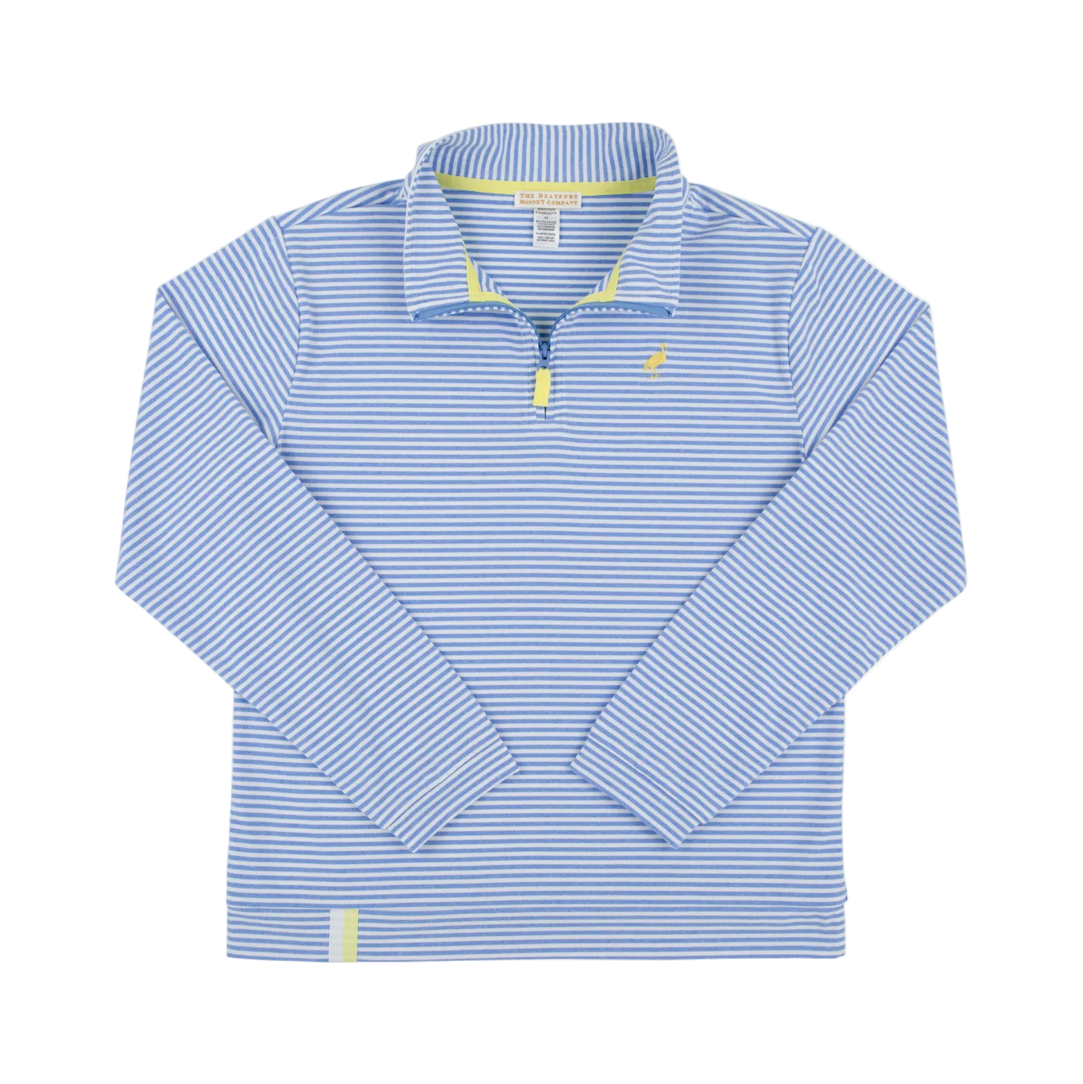 Prepletic Hayword Half Zip Barbados Blue Stripe Self