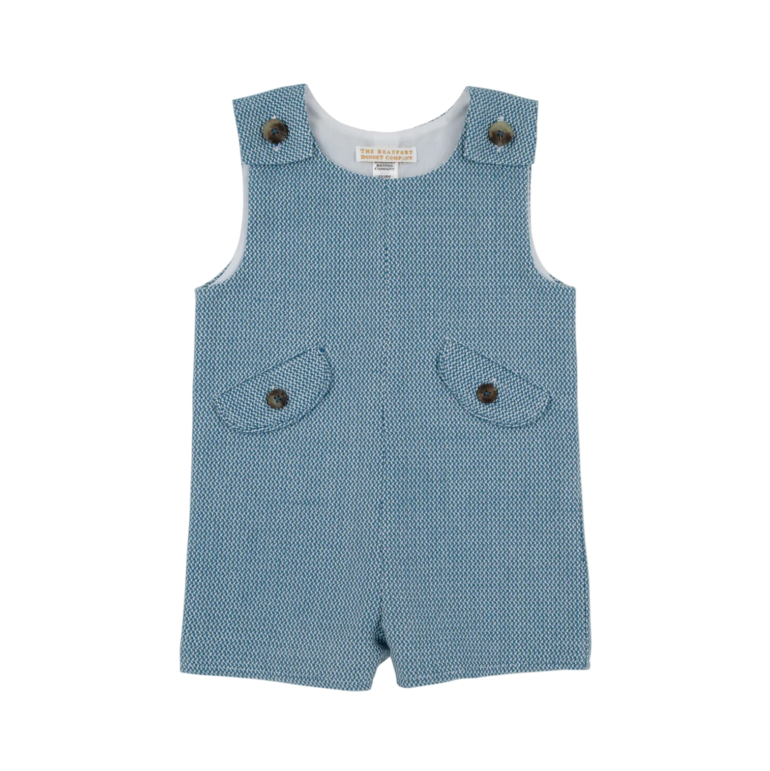 Prescott Pocket Jon Jon - Tweed Barnsley Blue Tweed