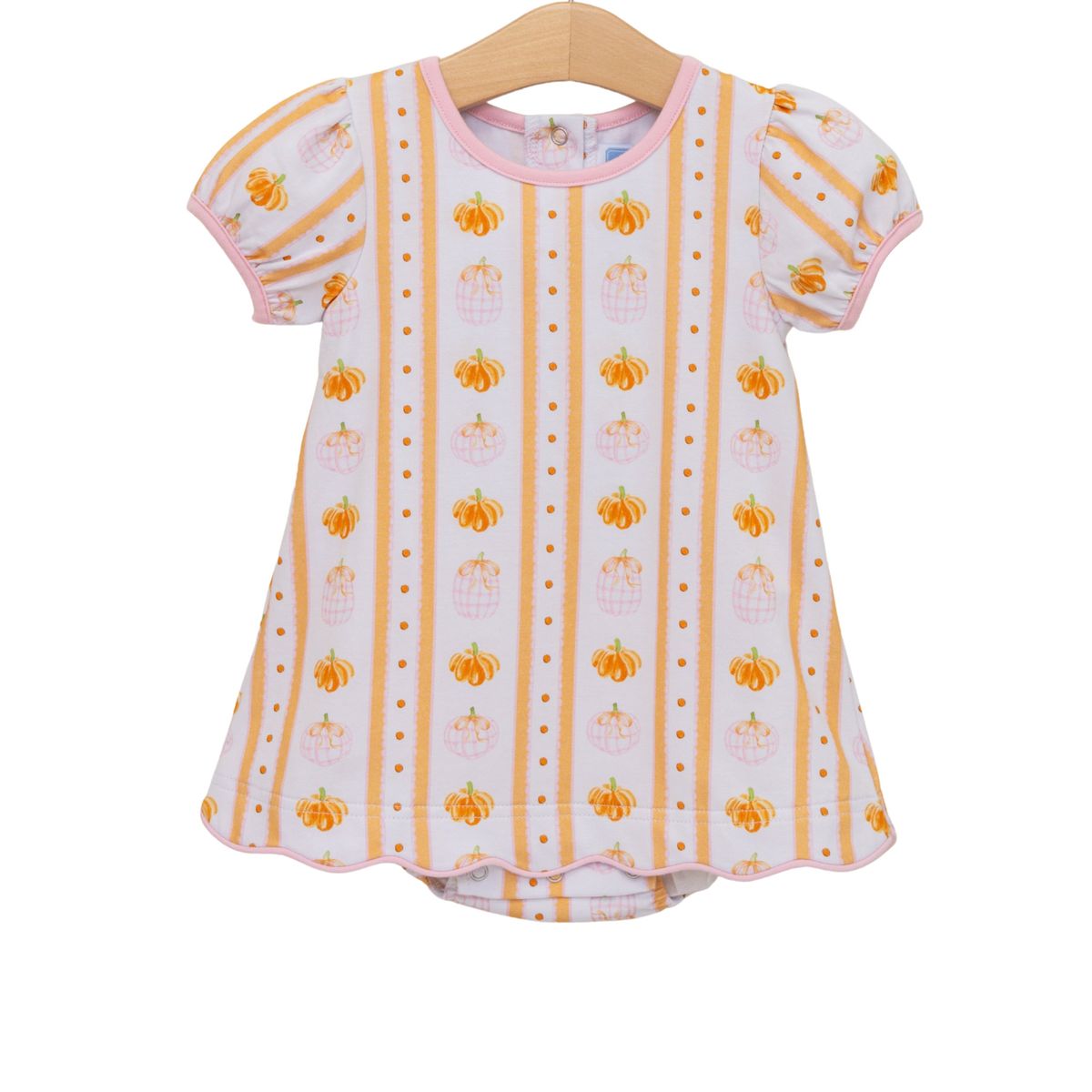 Pumpkin Patch Scallop Bubble