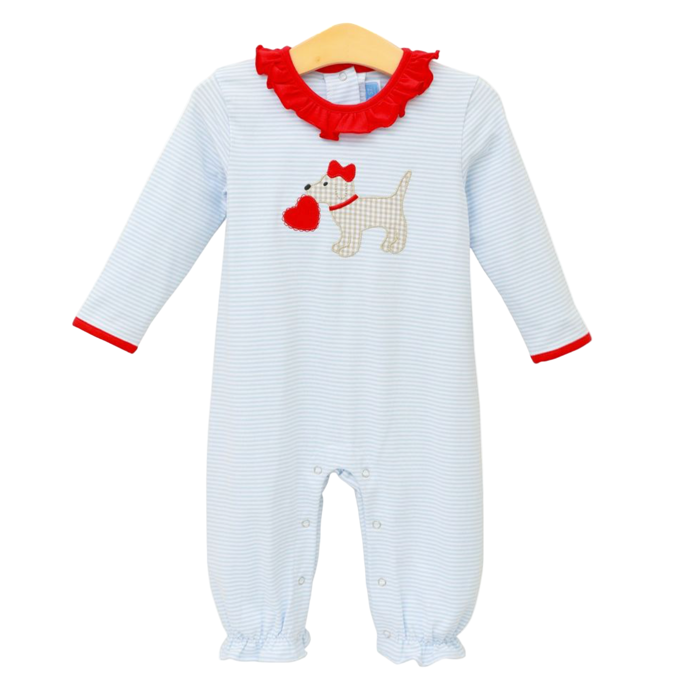 Puppy Love Ruffle Romper