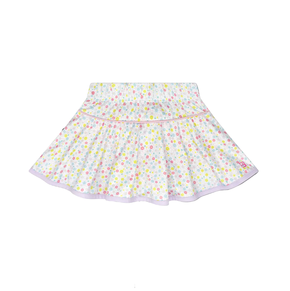 Quinn Skort Sunny Day Floral, Cotton Candy Pink