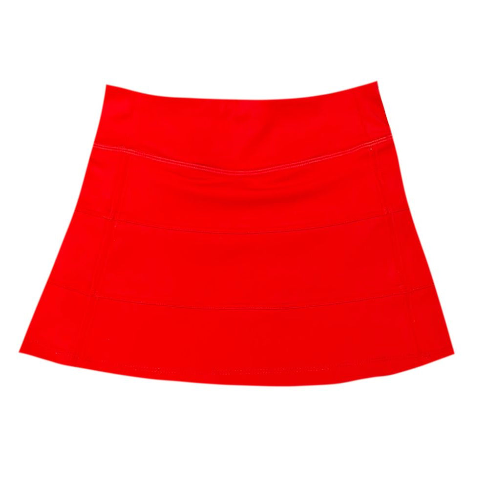Red Tennis Skort