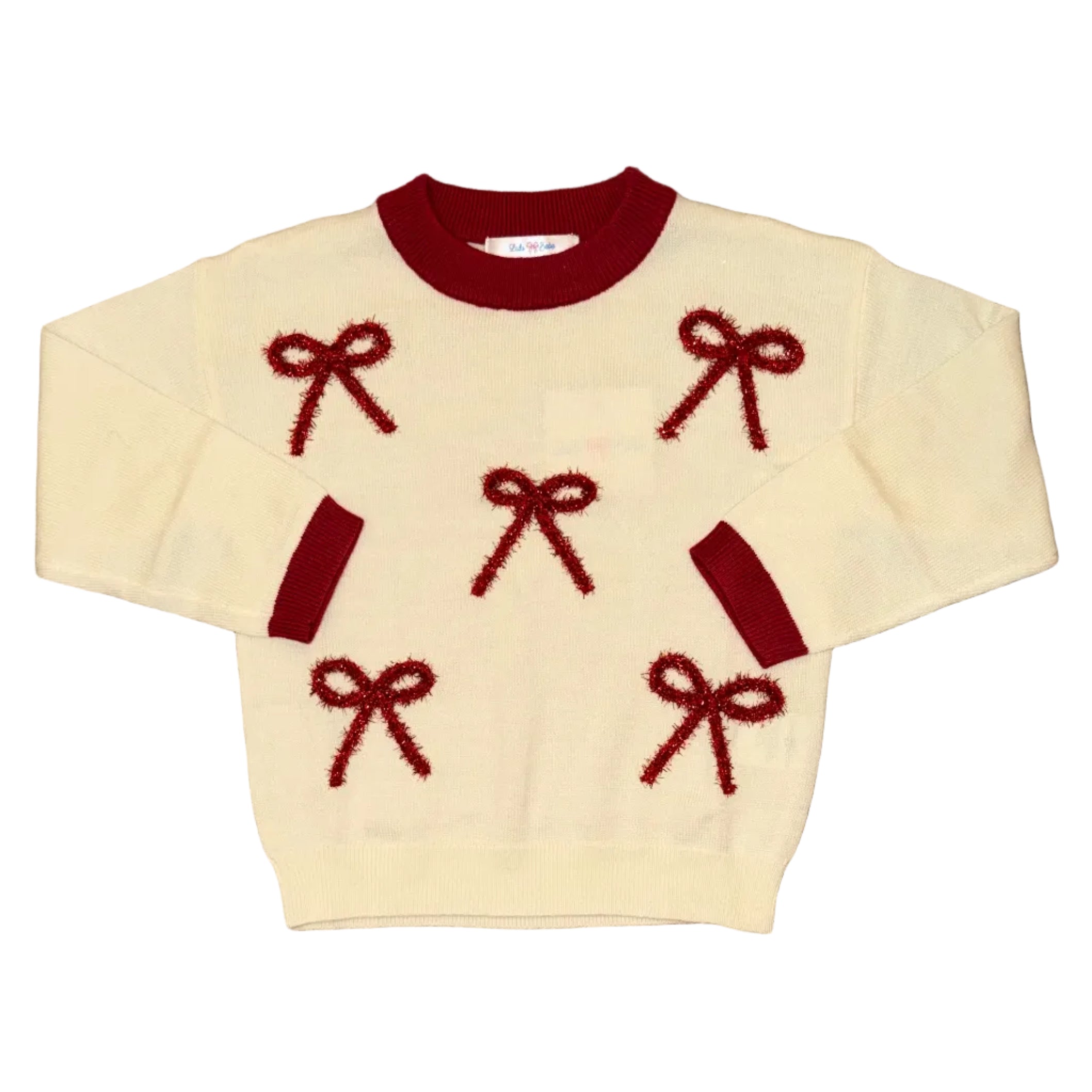 Red Bow Sweater