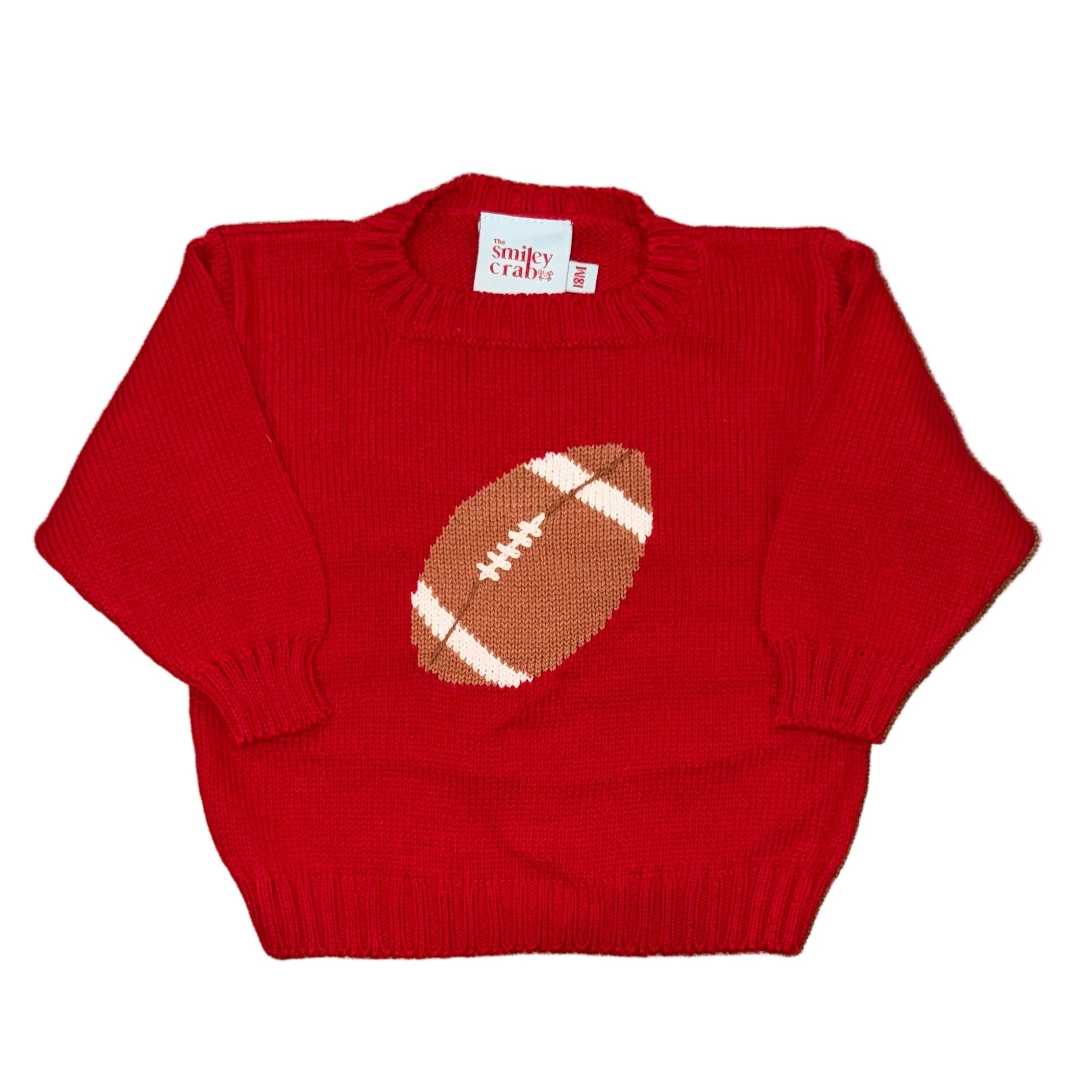 Red Football Sweater