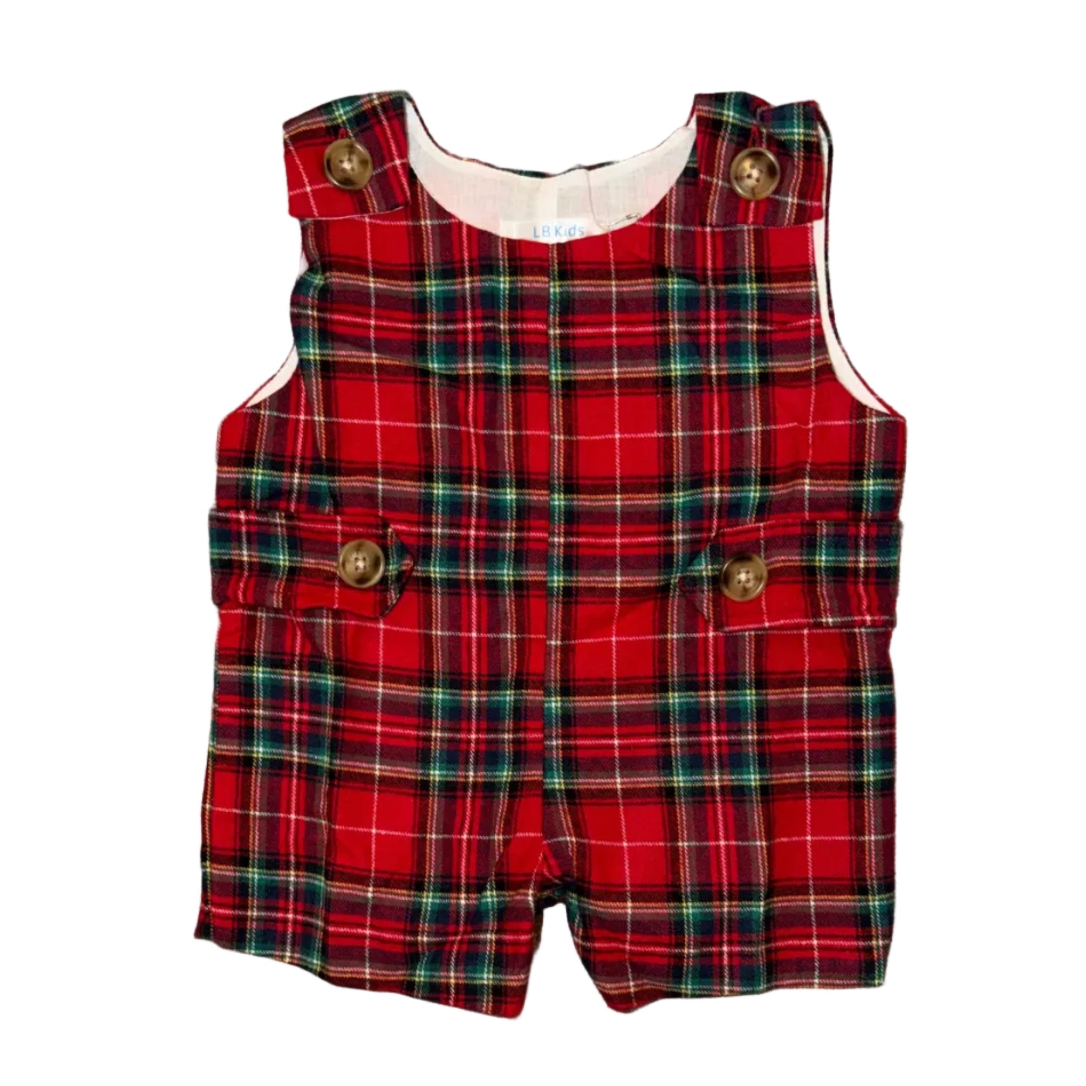 Red Plaid Jon Jon