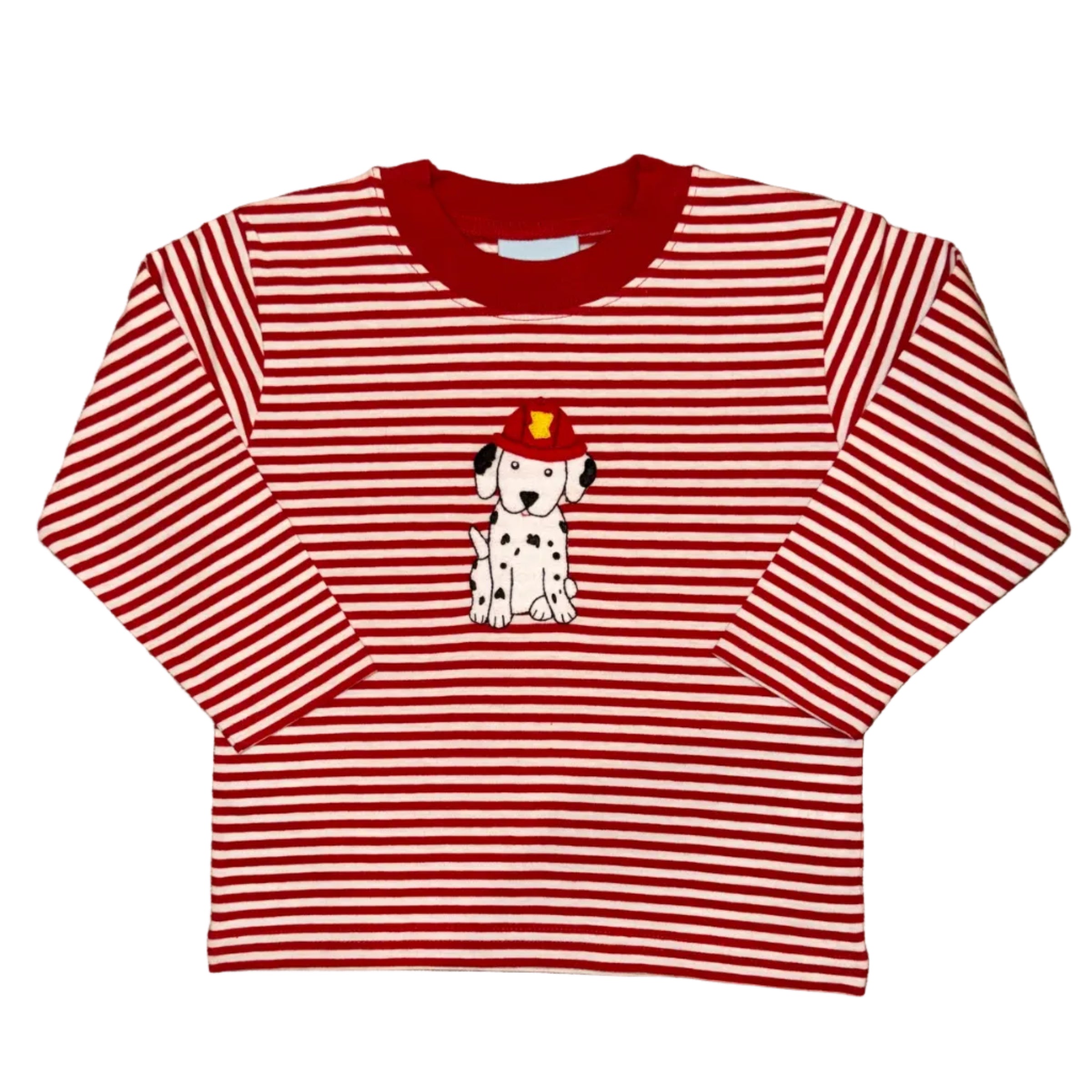 Red Stripe Firedog T-shirt