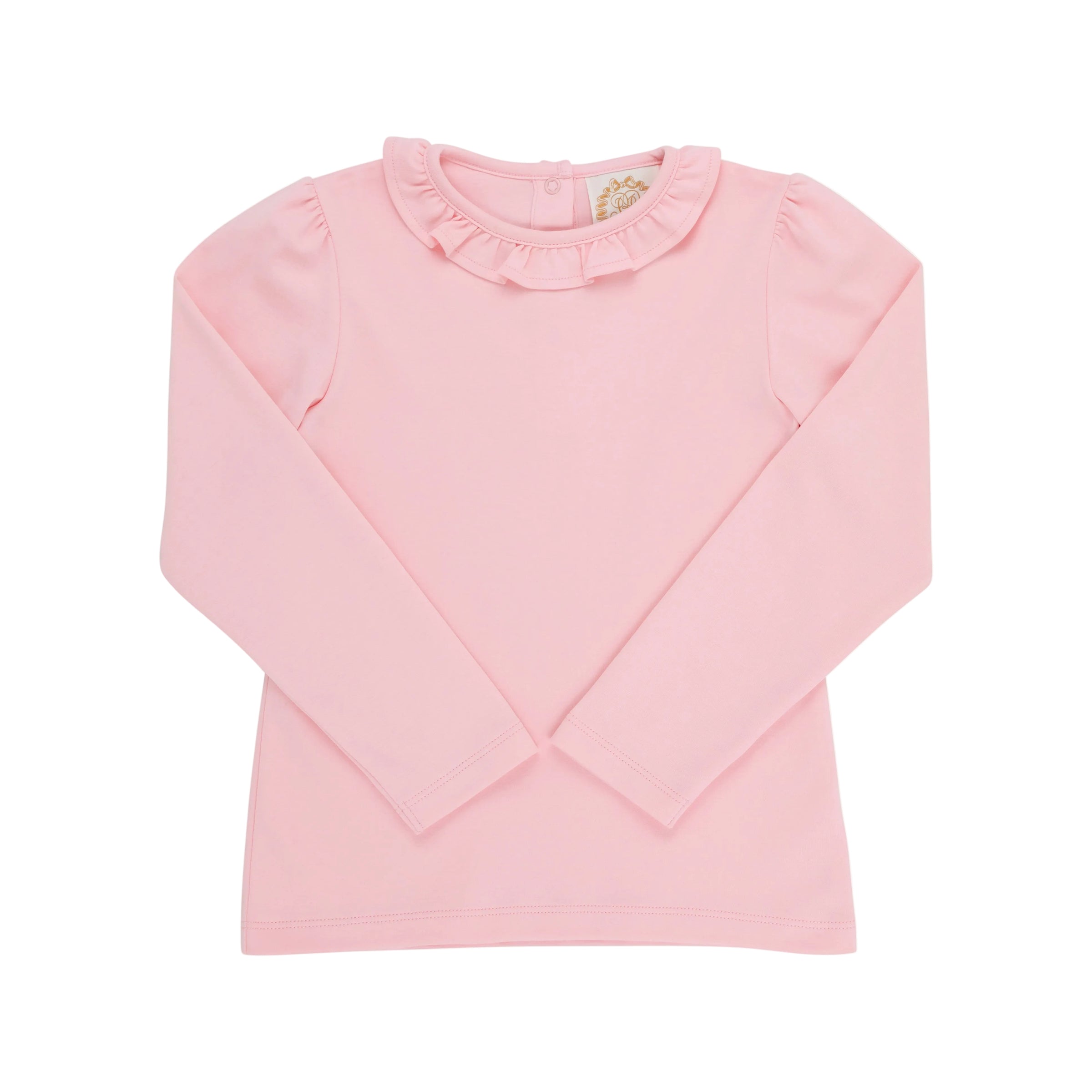 Reece Ruffle Top Sandpearl Pink