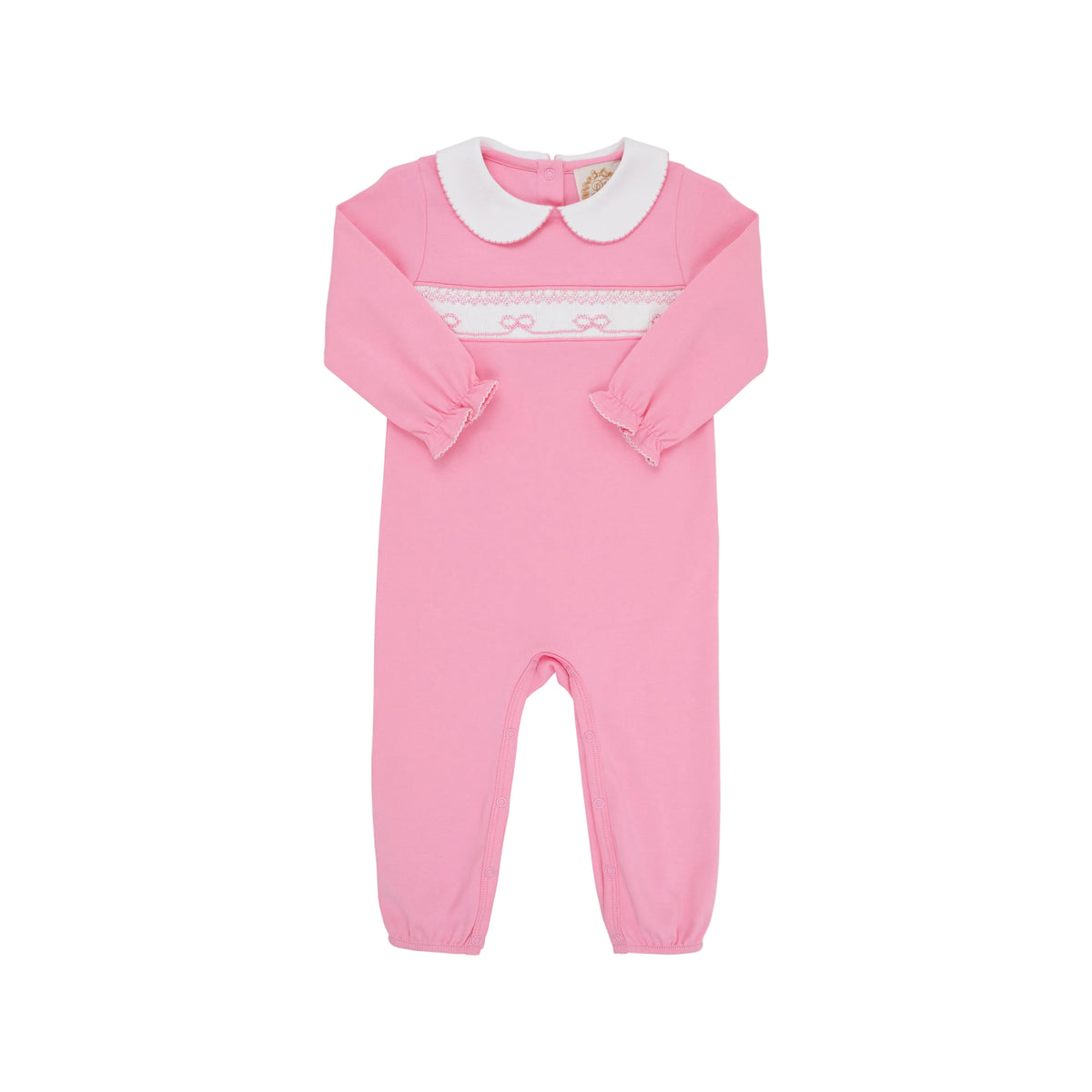 Rigsby Romper Hamptons Hot Pink/Worth Ave White