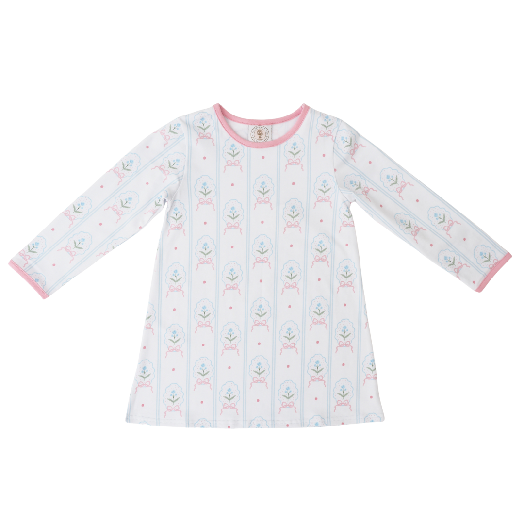 PRE-ORDER Rose Cameo Susie Swing Longsleeve Dress