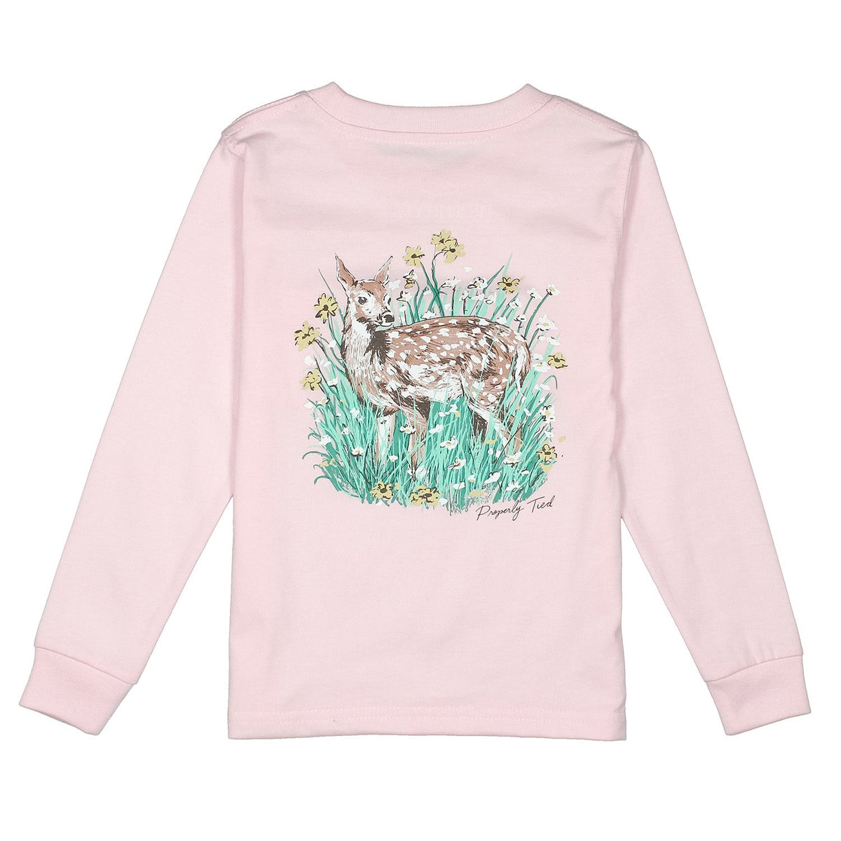 Fawn LS Rose T-shirt