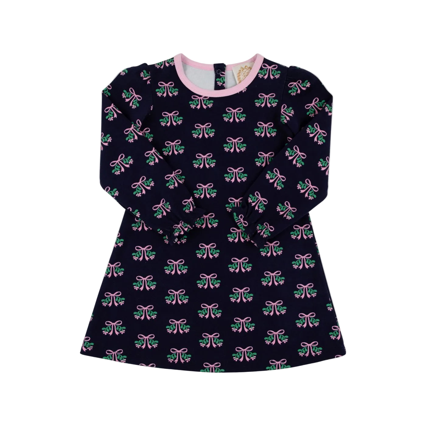 Sadie Sweatshirt Dress No Collar Beloved Bows/Pier Party Pink