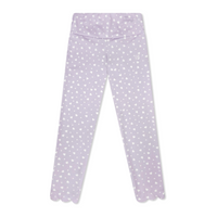 Sadie Scallop Legging - Be Mine