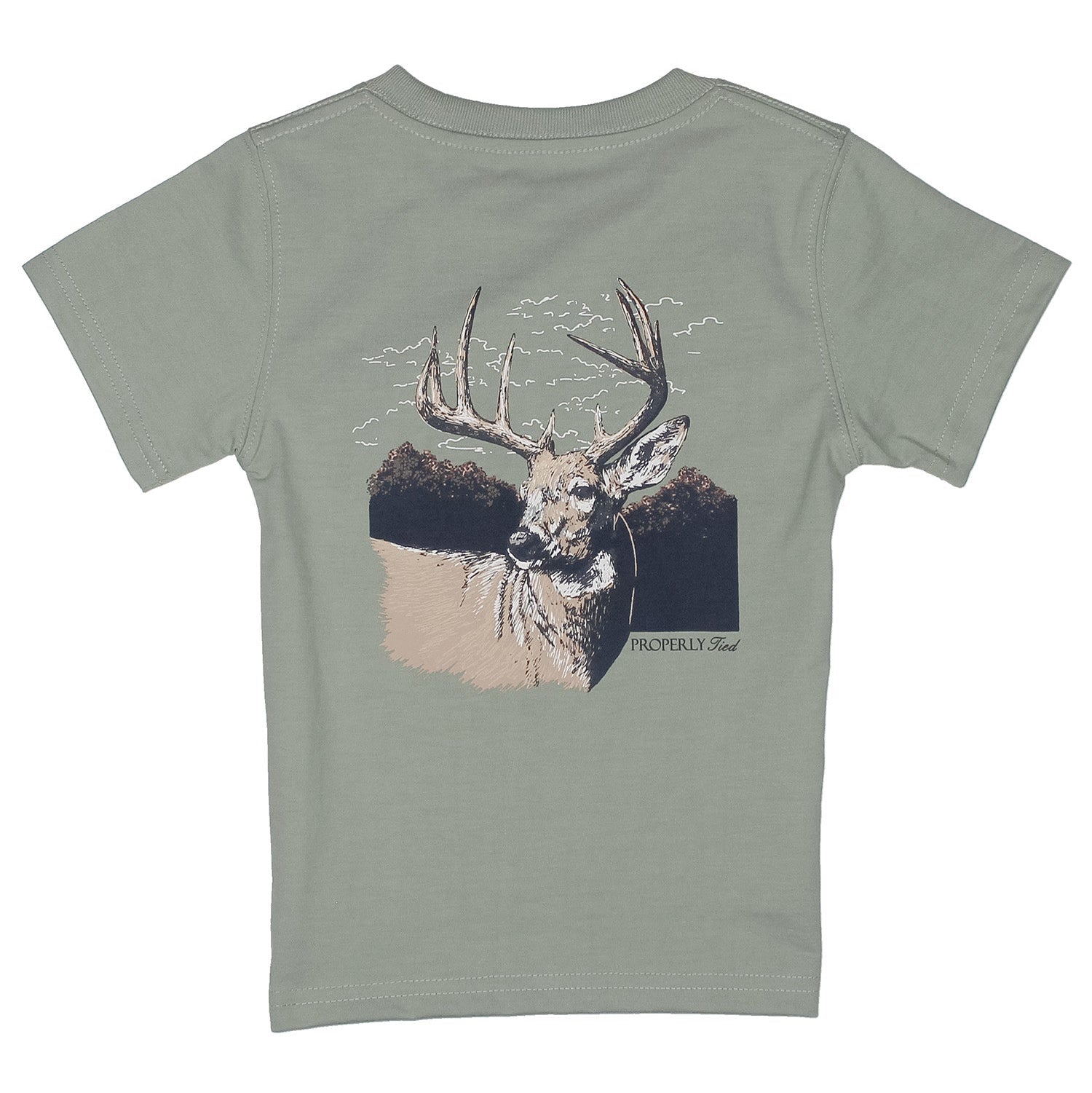 Buck SS Sage T-shirt