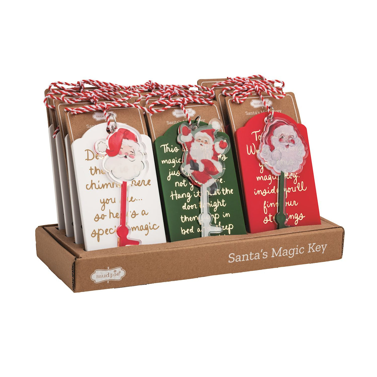 Santa Magic Key Tags