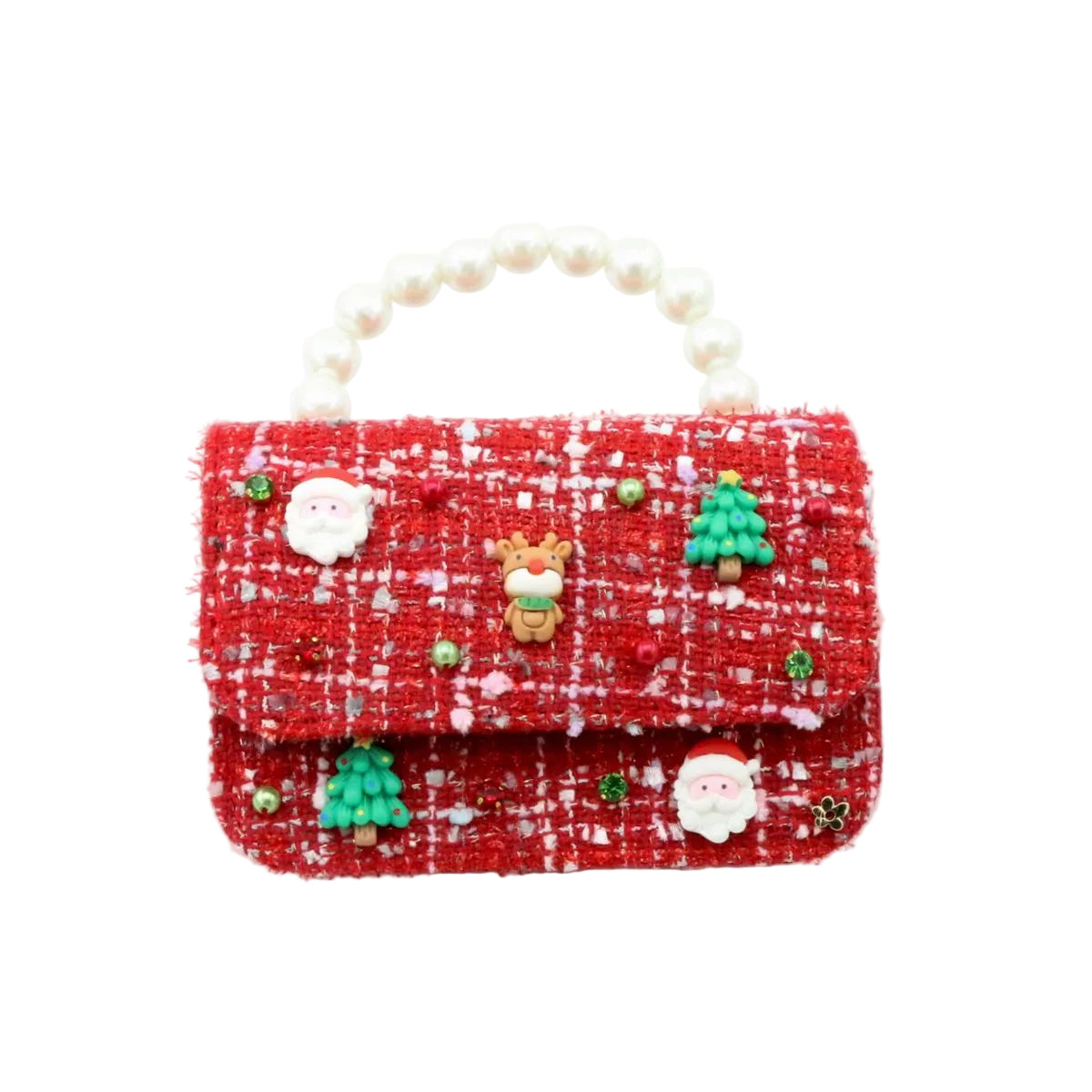 Santa Tweed Purse
