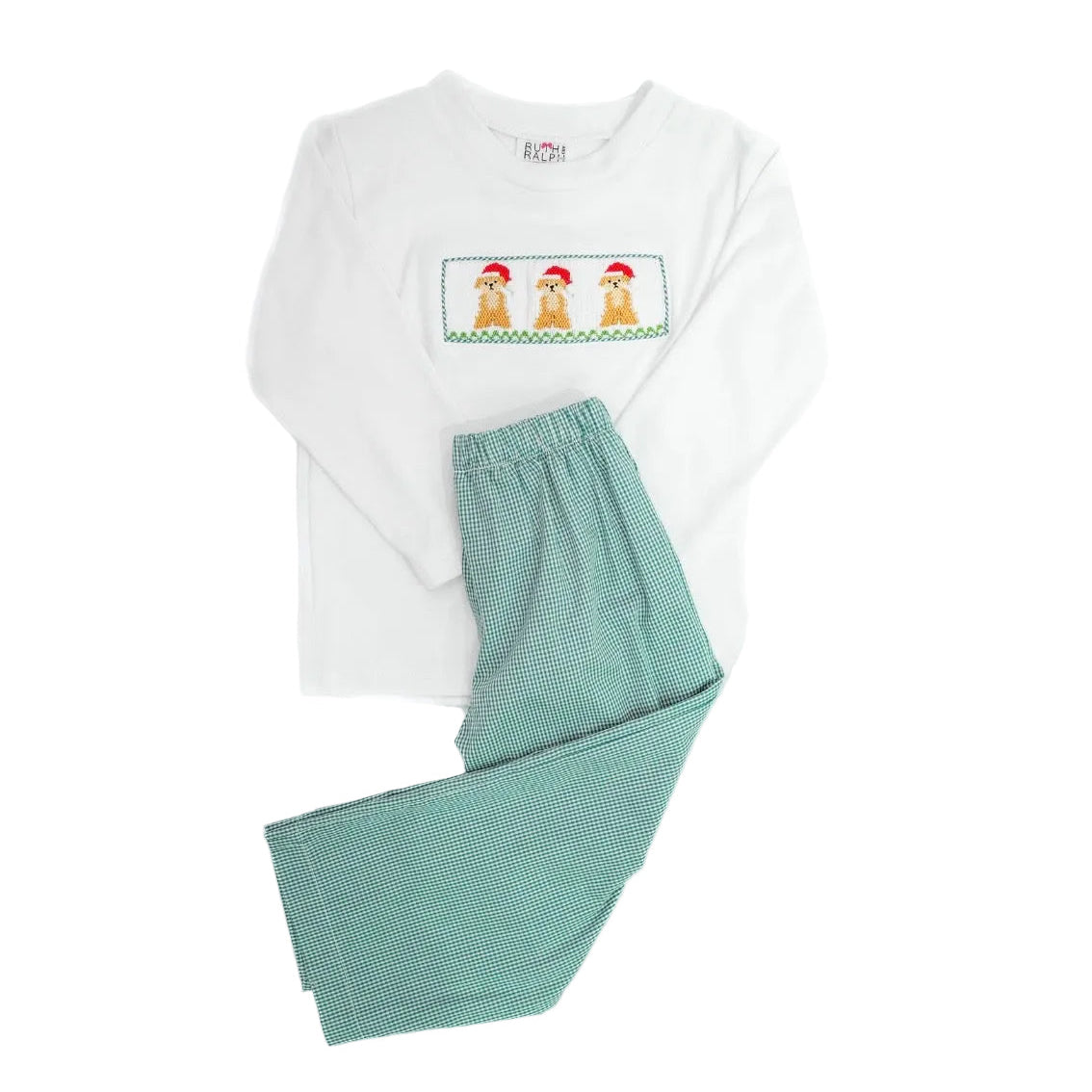 PRE-ORDER Santa Dogs Beau T-Shirt Set