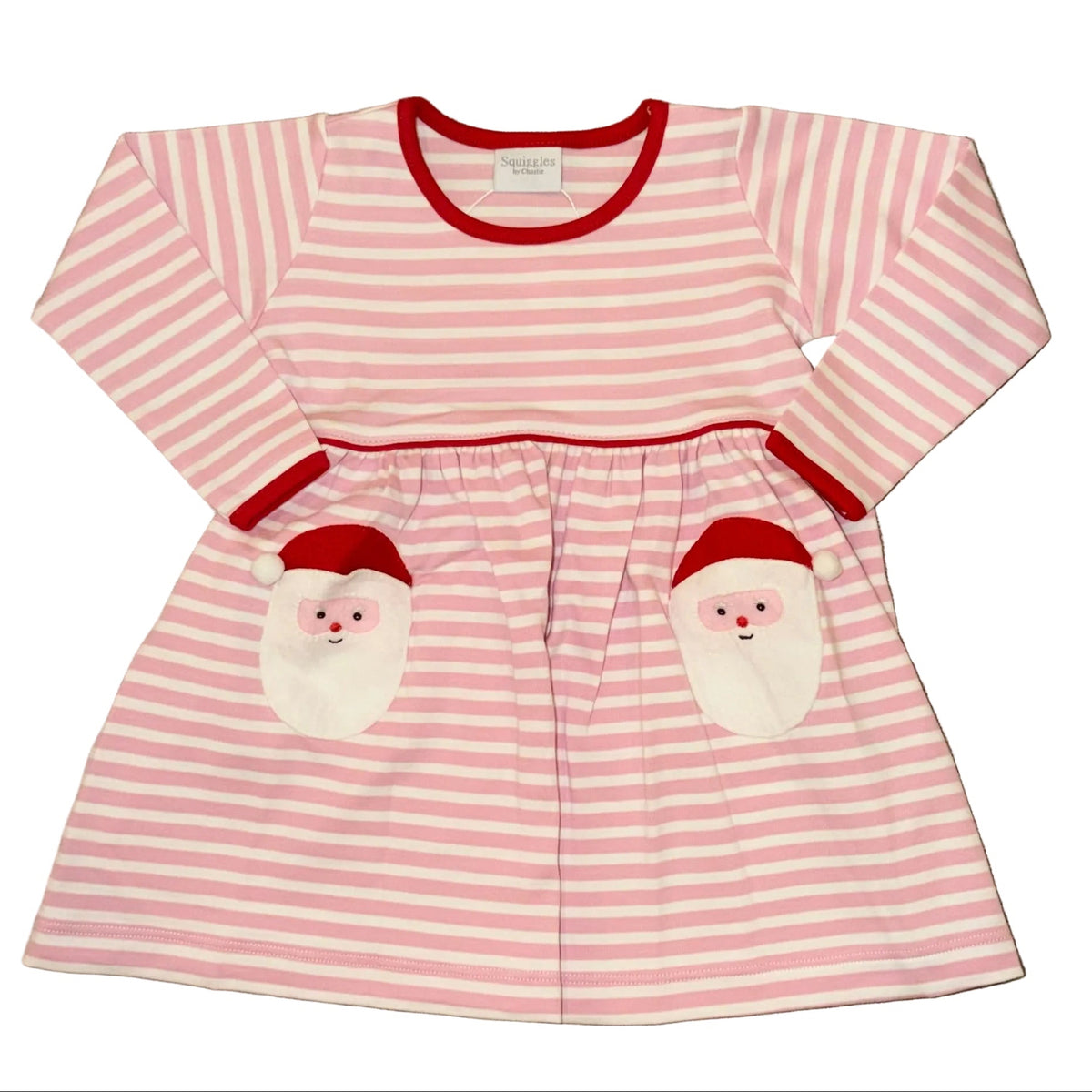 Santa Pocket Popover Dress