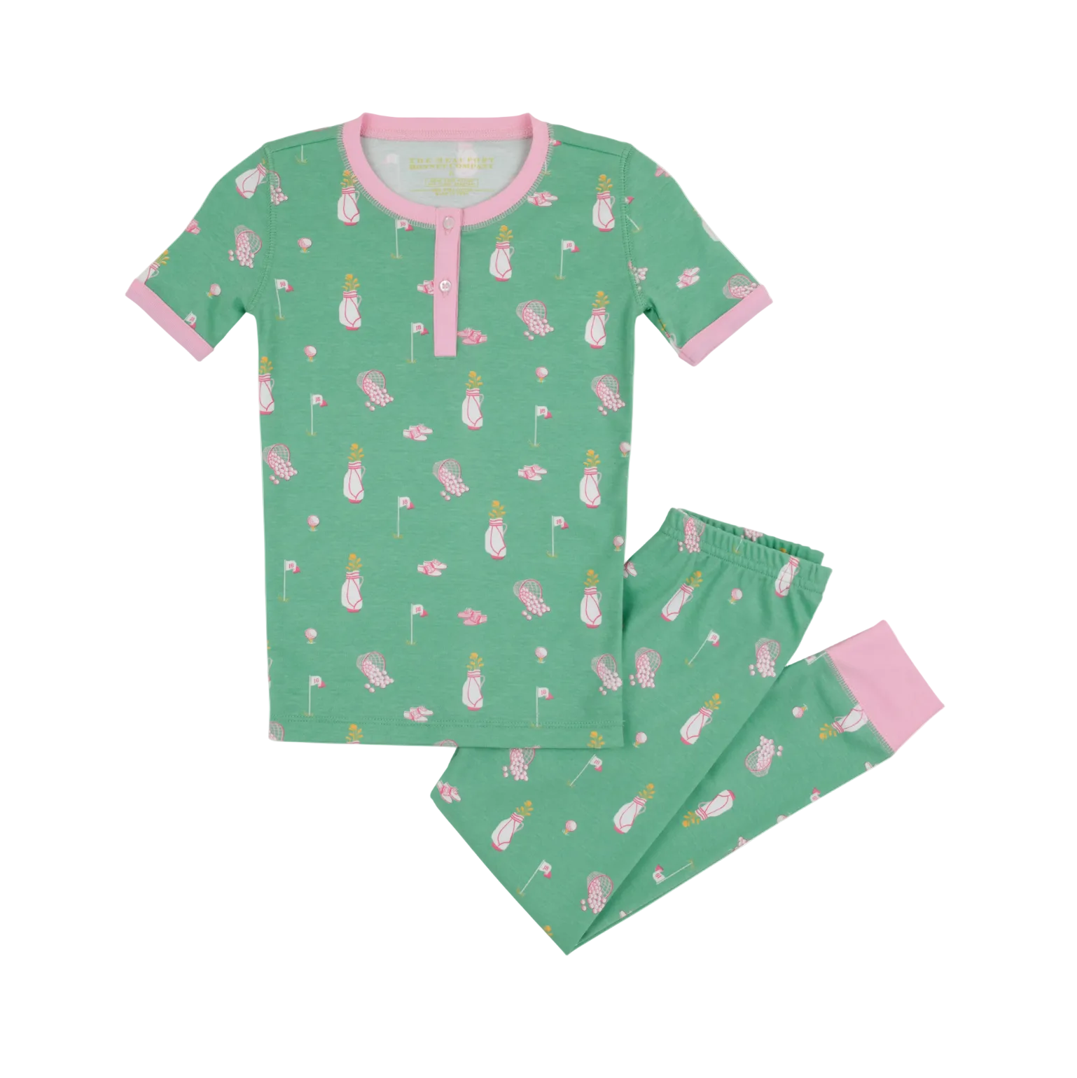 Sara Janes Short Sleeve Set Clubhouse Couture (Pier Party Pink) Pier Party Pink