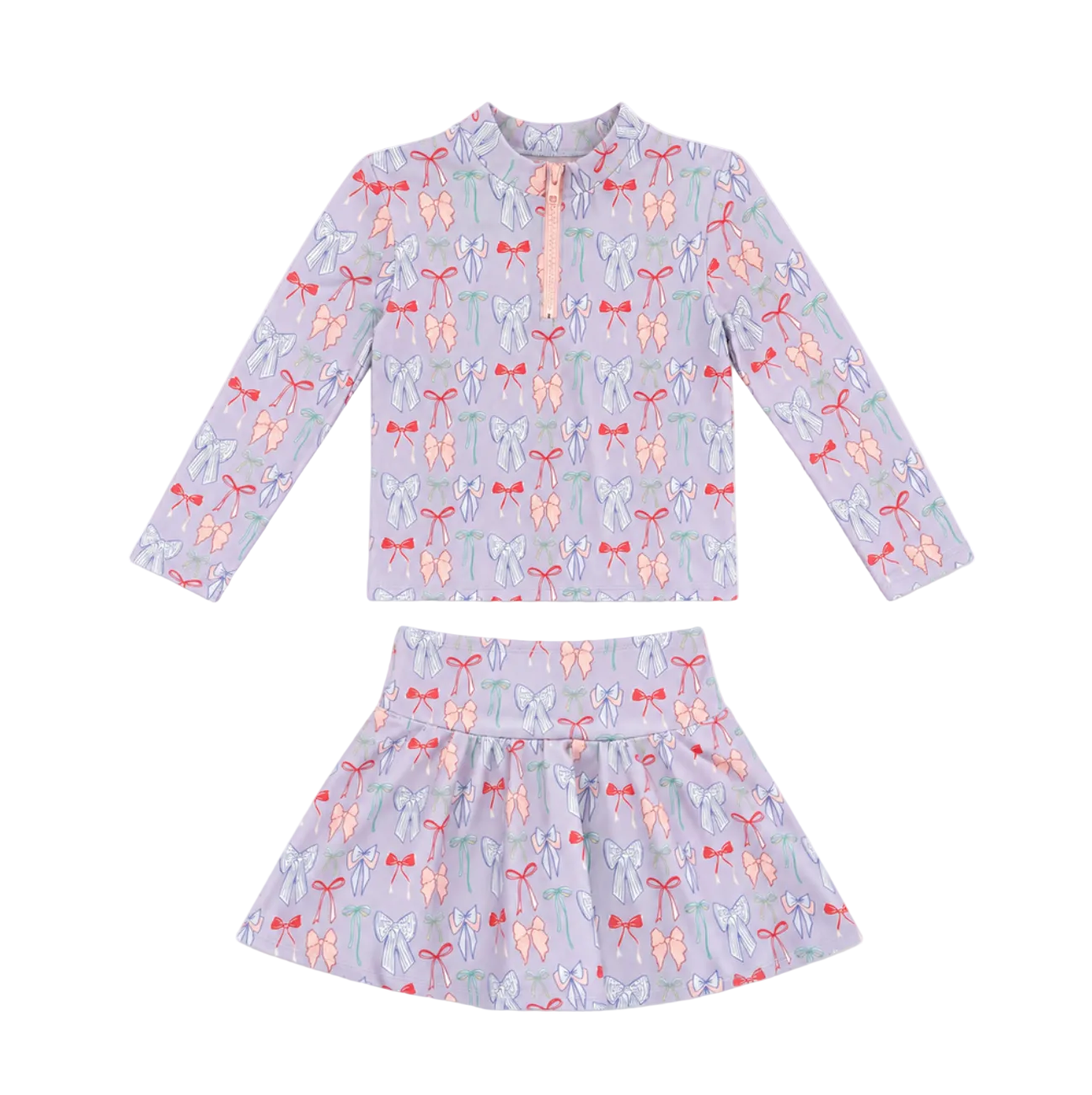 Sarah Set - Lavender Bow