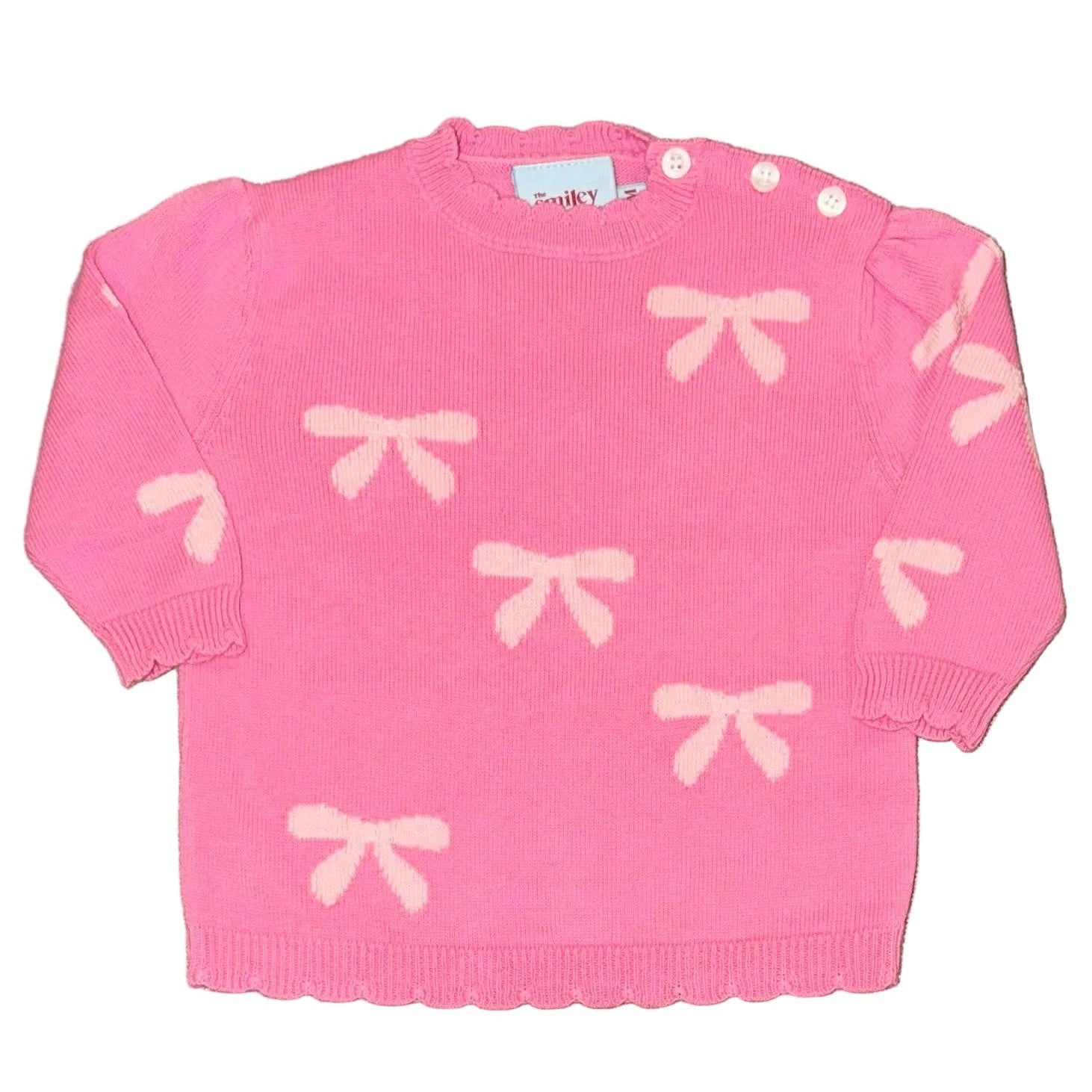 Scallop Bow Sweater