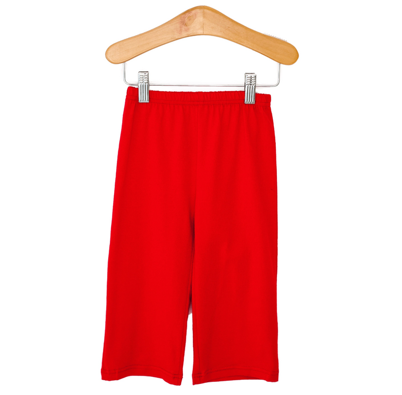 Knit Pants Red