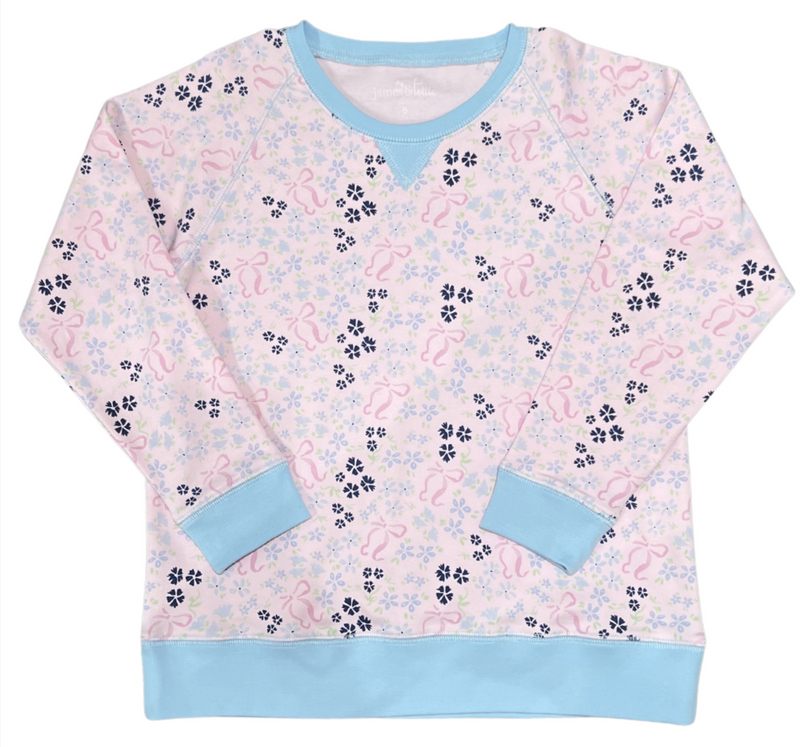 Floral Sally Sweatshirt-Pima