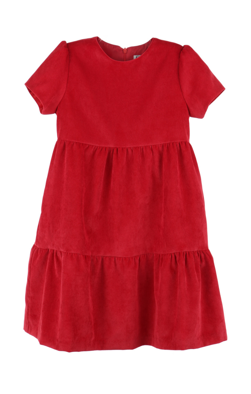 The Heather Dress-Red