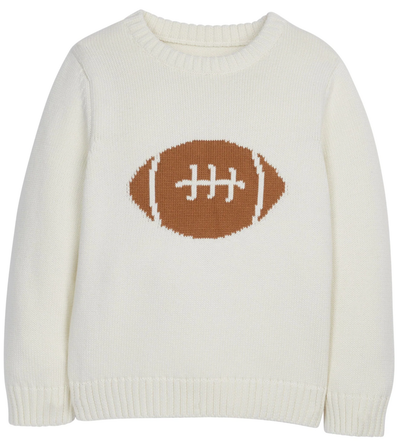 Football Intarsia Sweater