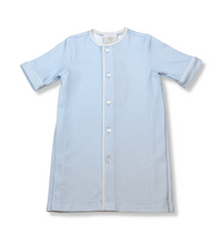 Welcome Little One Daygown-Blue Minigingham